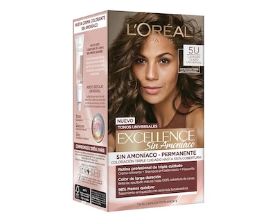 Foto 1 | Tinte para Cabello Imedia Excellence 5U Castaño Claro Universal