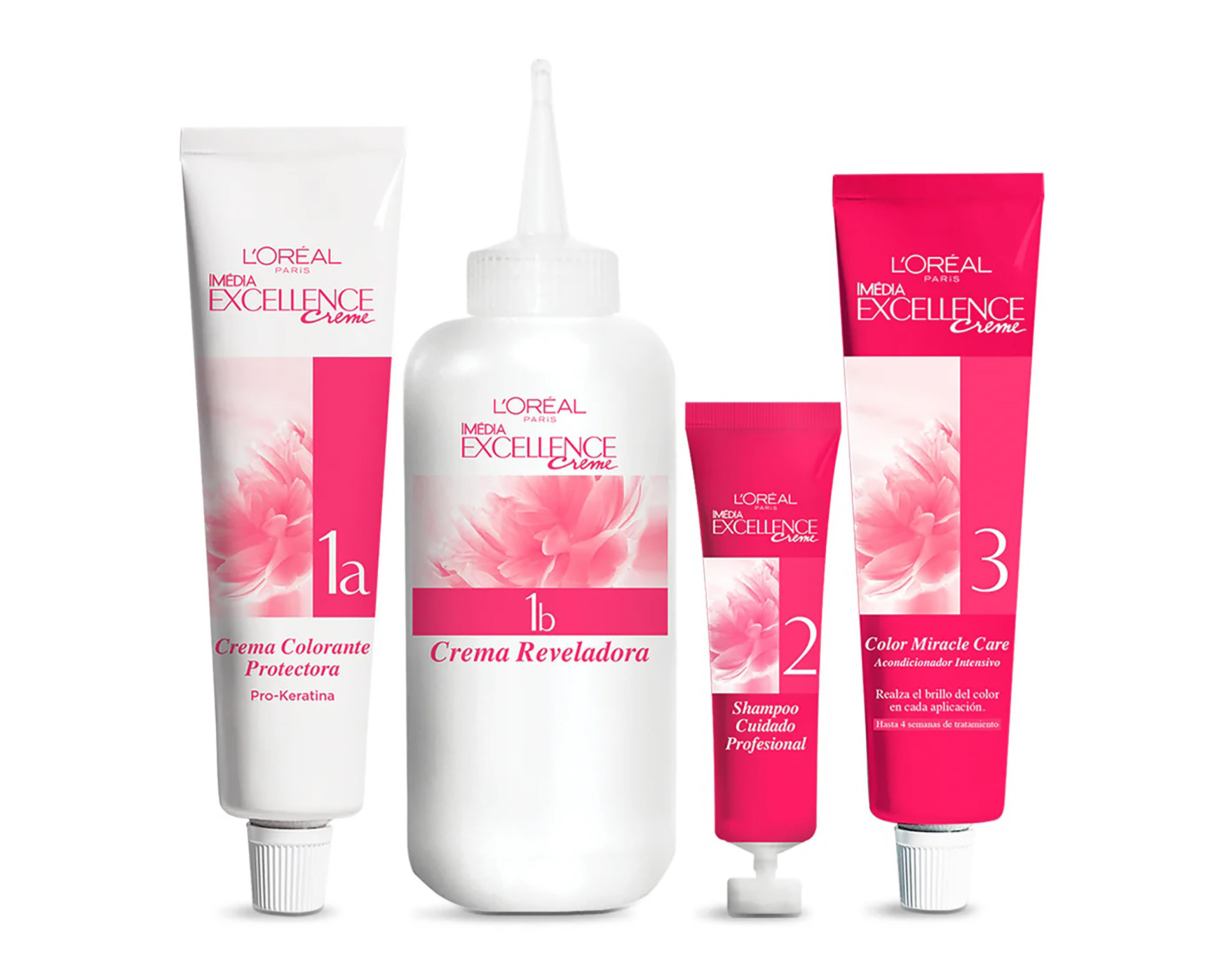Foto 3 | Tinte para Cabello L'Oréal Imedia Excellence 3 Castaño Oscuro