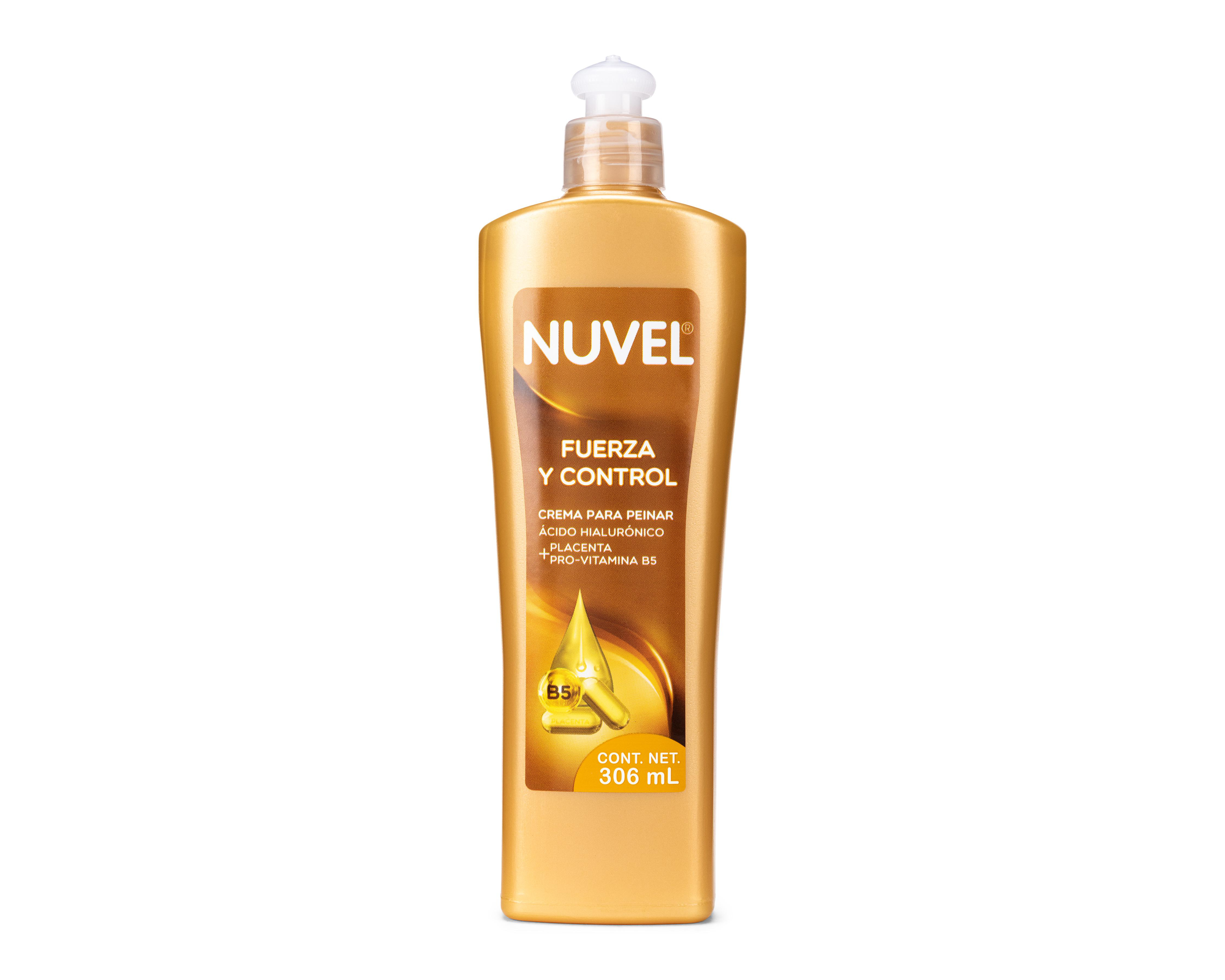 Crema para Peinar Nuvel Pro Vitamina B5 306 ml