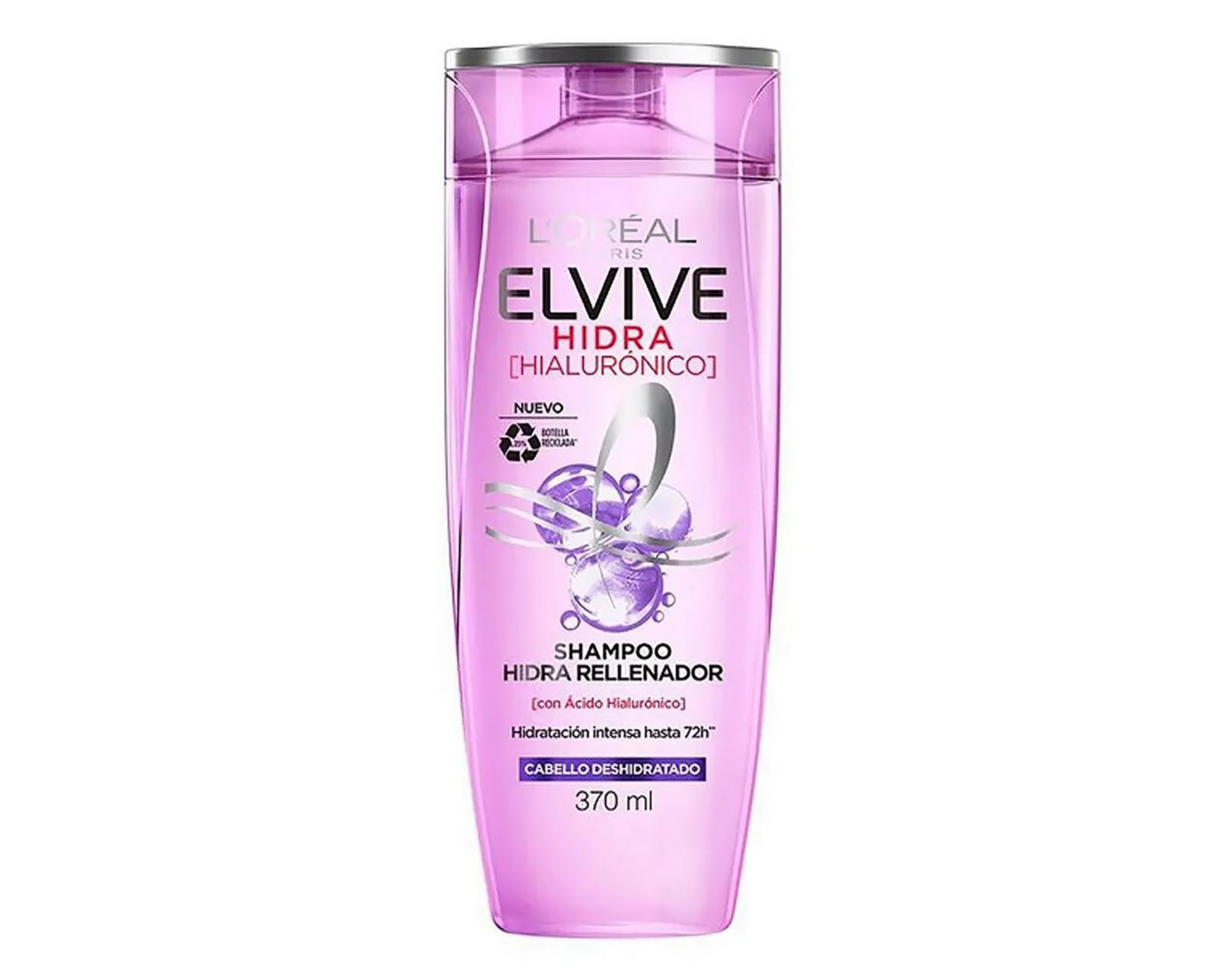 Foto 2 pulgar | Shampoo L'Oréal Elvive Hidra Hialurónico 370 ml