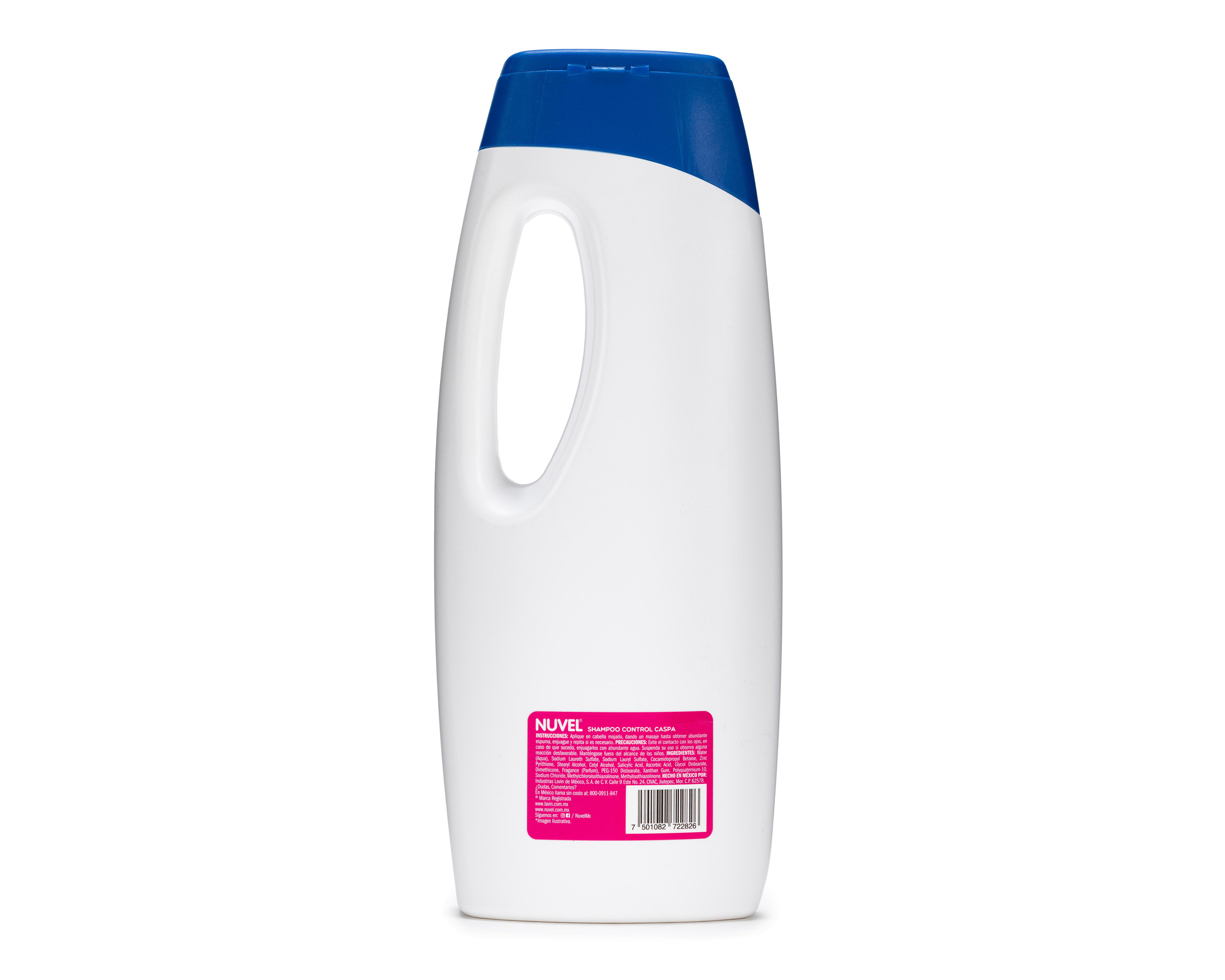 Foto 2 | Shampoo Nuvel Purificación y Brillo Ácido Salicílico y Vitamina C 800 ml