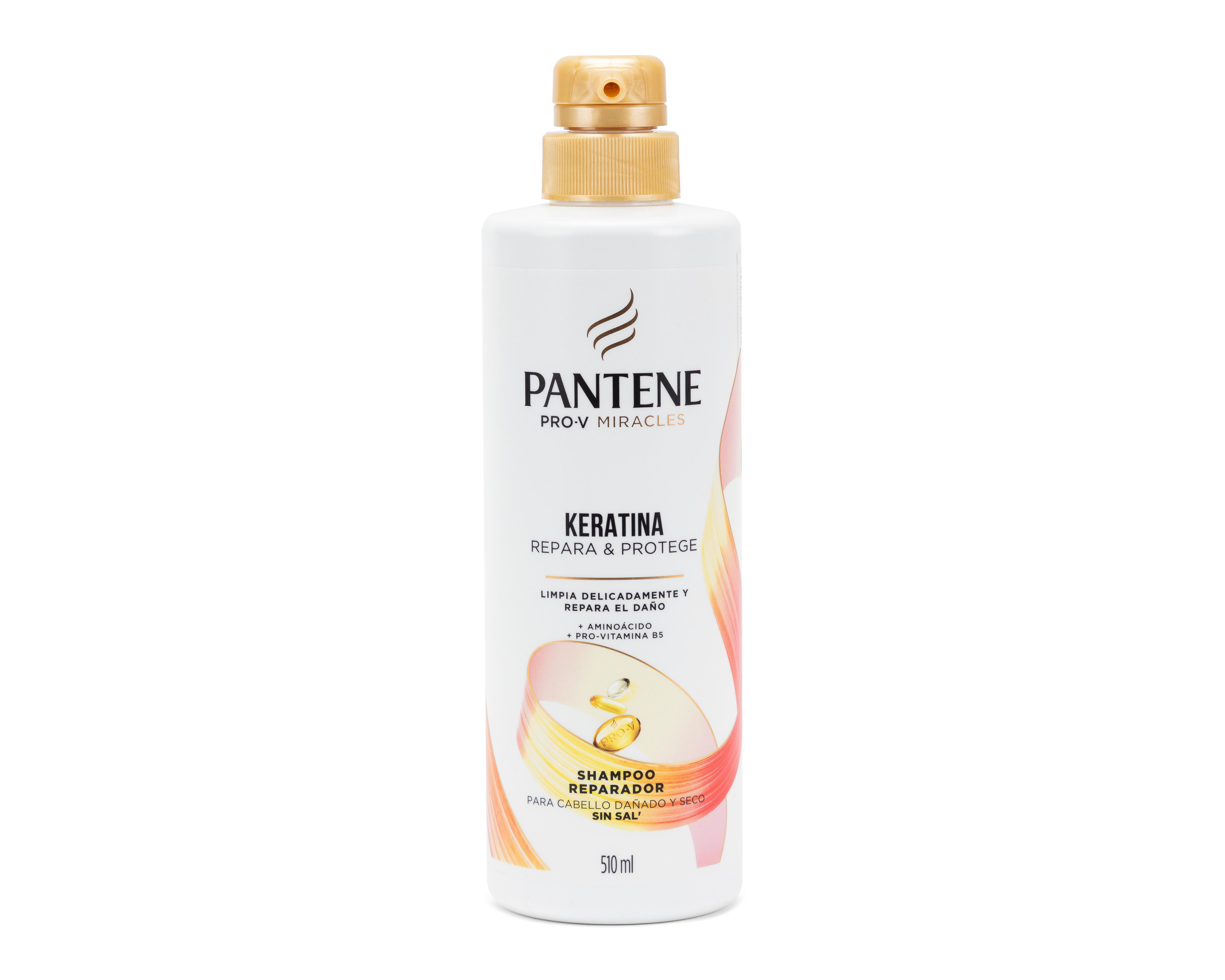 Foto 2 pulgar | Shampoo Pantene Pro-V Miracles Keratina Repara y Protege 510 ml