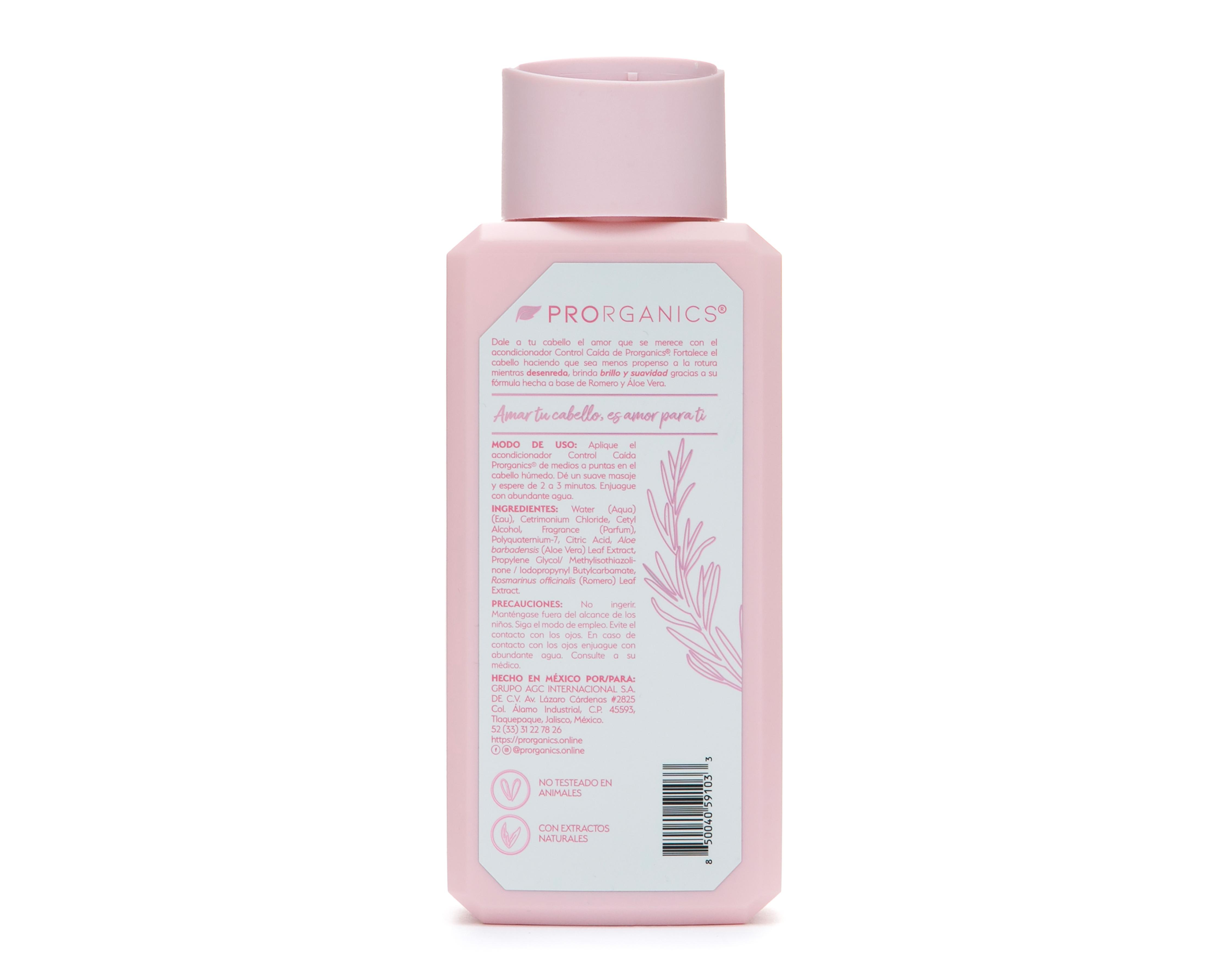 Foto 3 pulgar | Acondicionador Prorganics Control Caída 380 ml