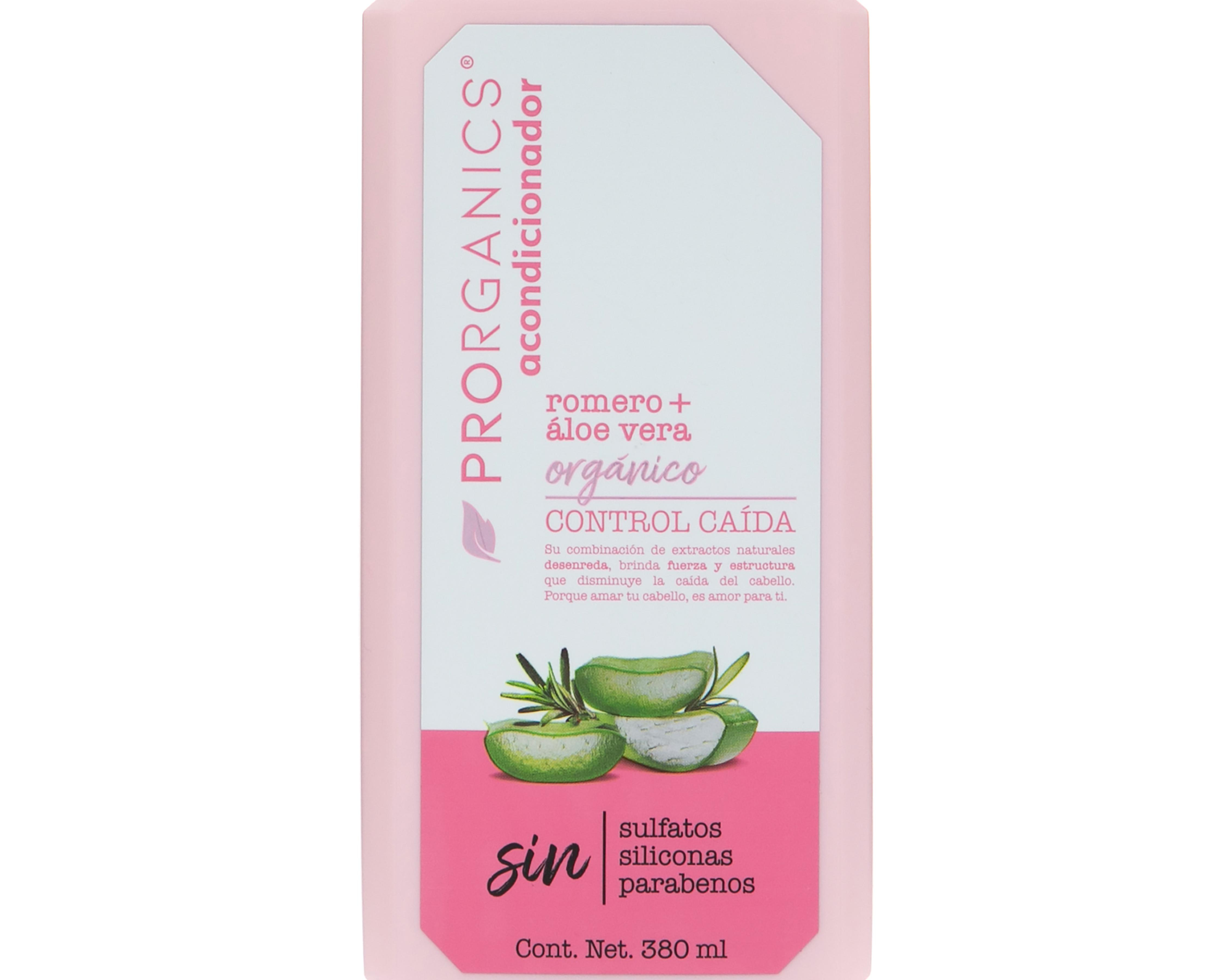 Foto 4 pulgar | Acondicionador Prorganics Control Caída 380 ml