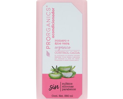 Foto 3 | Acondicionador Prorganics Control Caída 380 ml