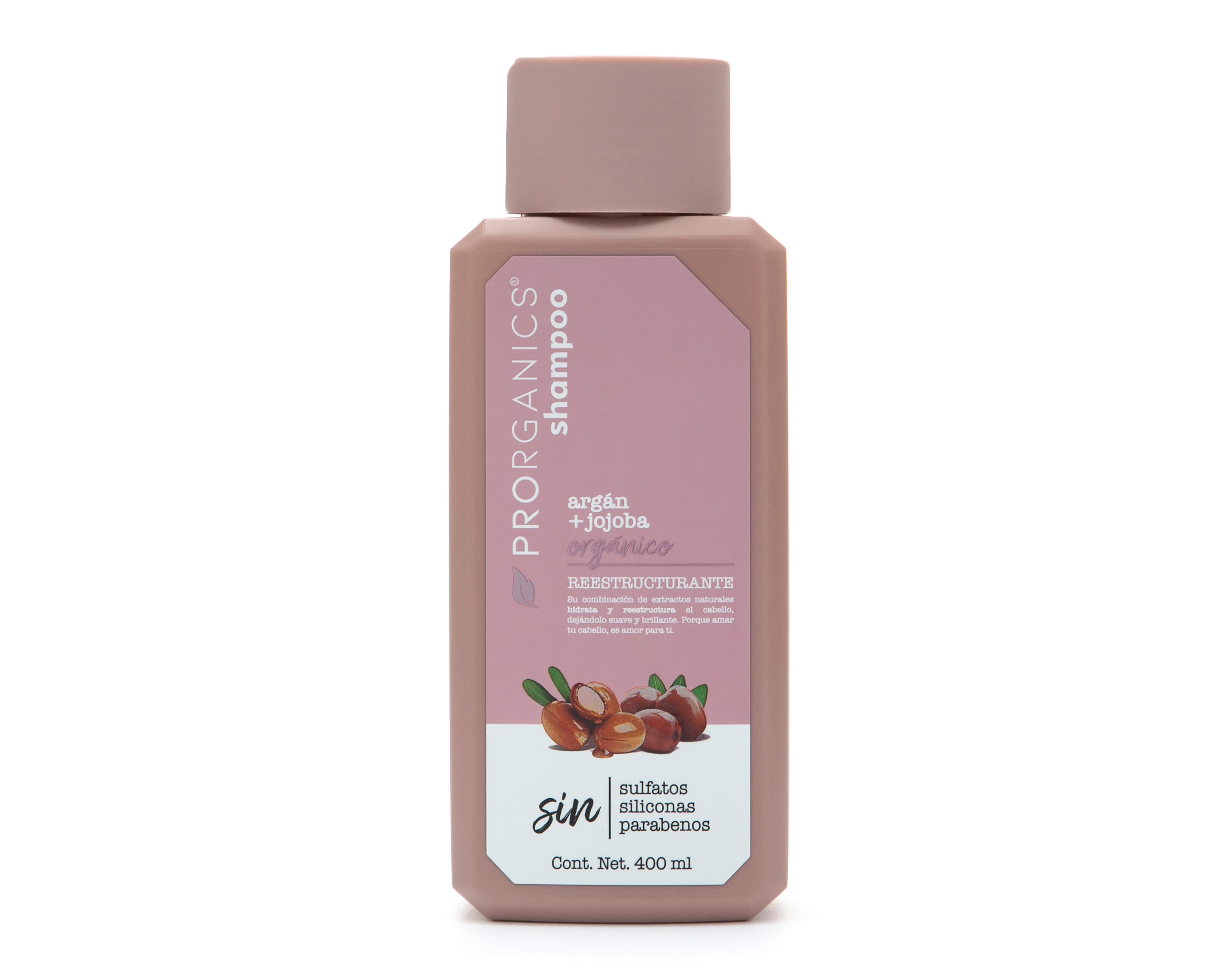 Shampoo Prorganics Reestructurante 380 ml