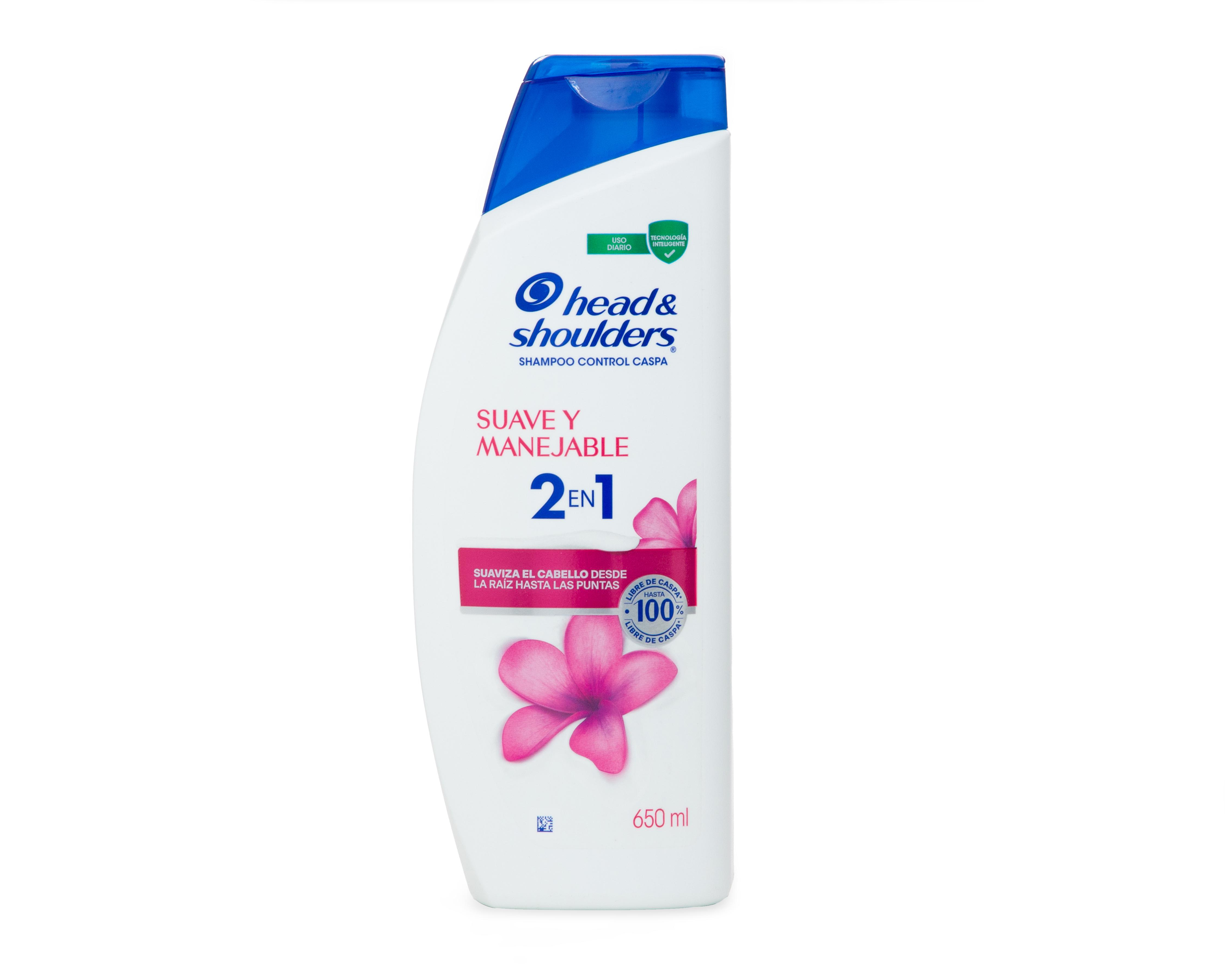 Foto 1 | Shampoo Head & Shoulders 2 en 1 Suave y Manejable 650 ml