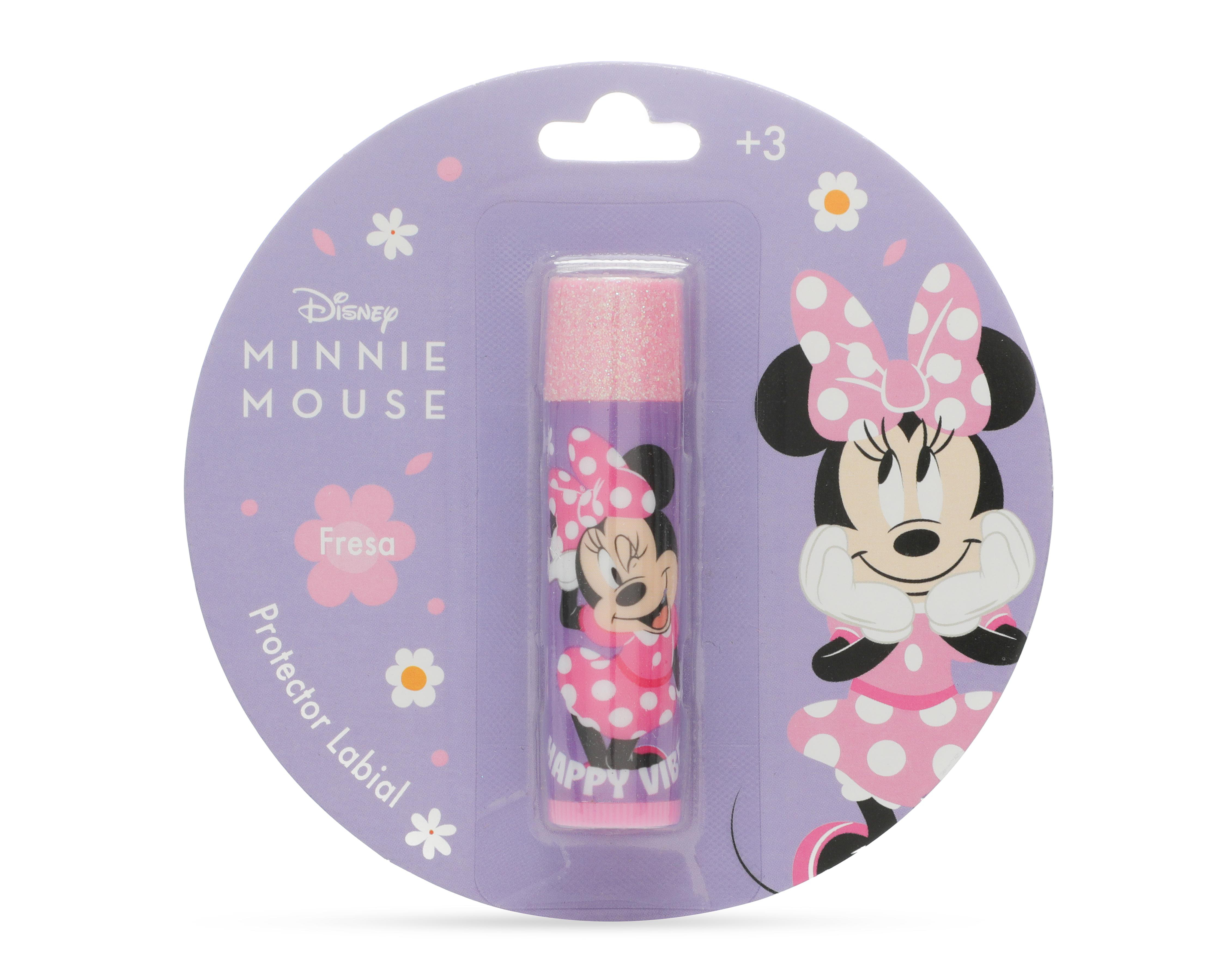 Foto 4 pulgar | Bálsamo Labial Disney Minnie Mouse Transparente 3.8 g
