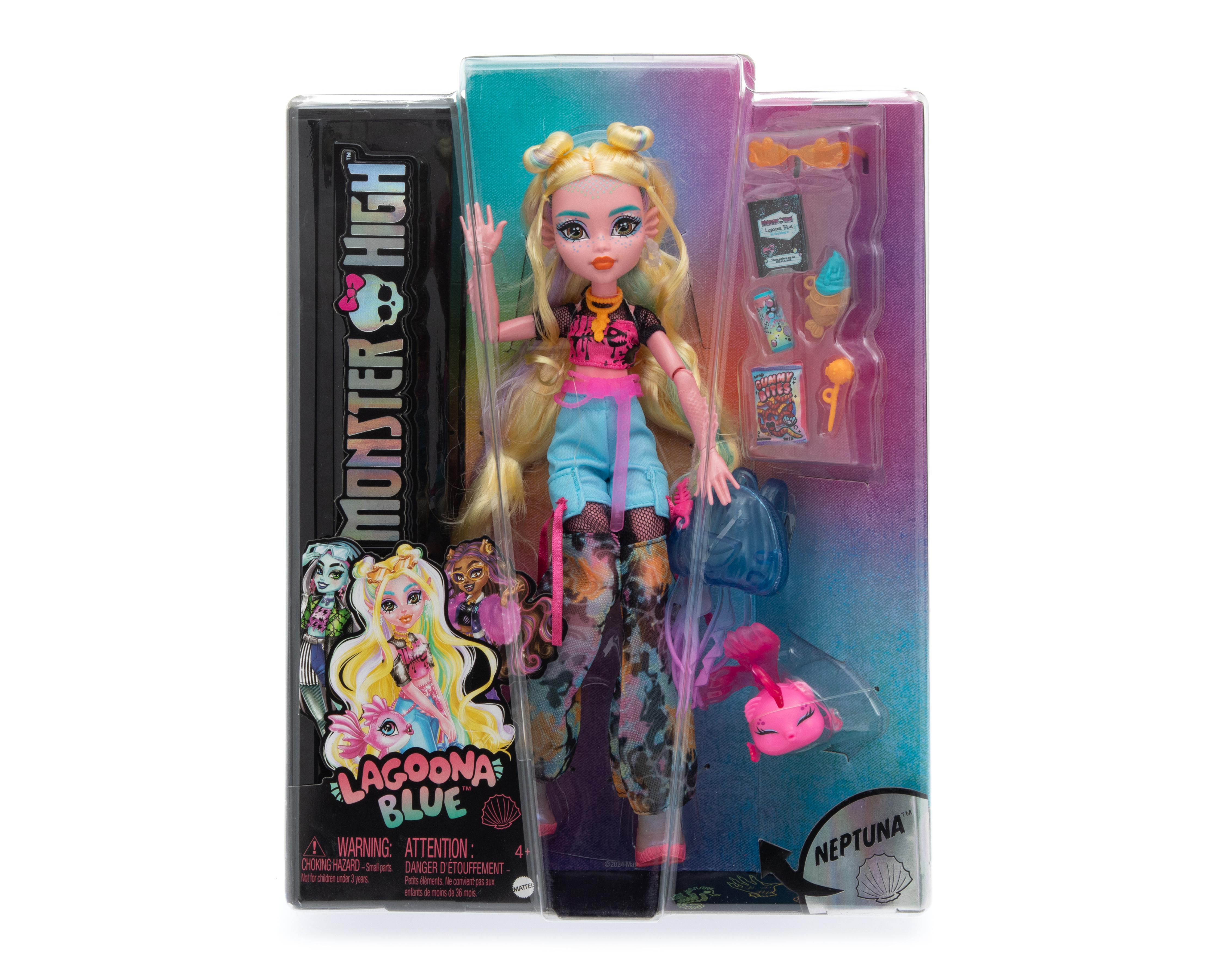 Foto 5 pulgar | Muñeca Monster High Lagoona Blue Nuevo Look