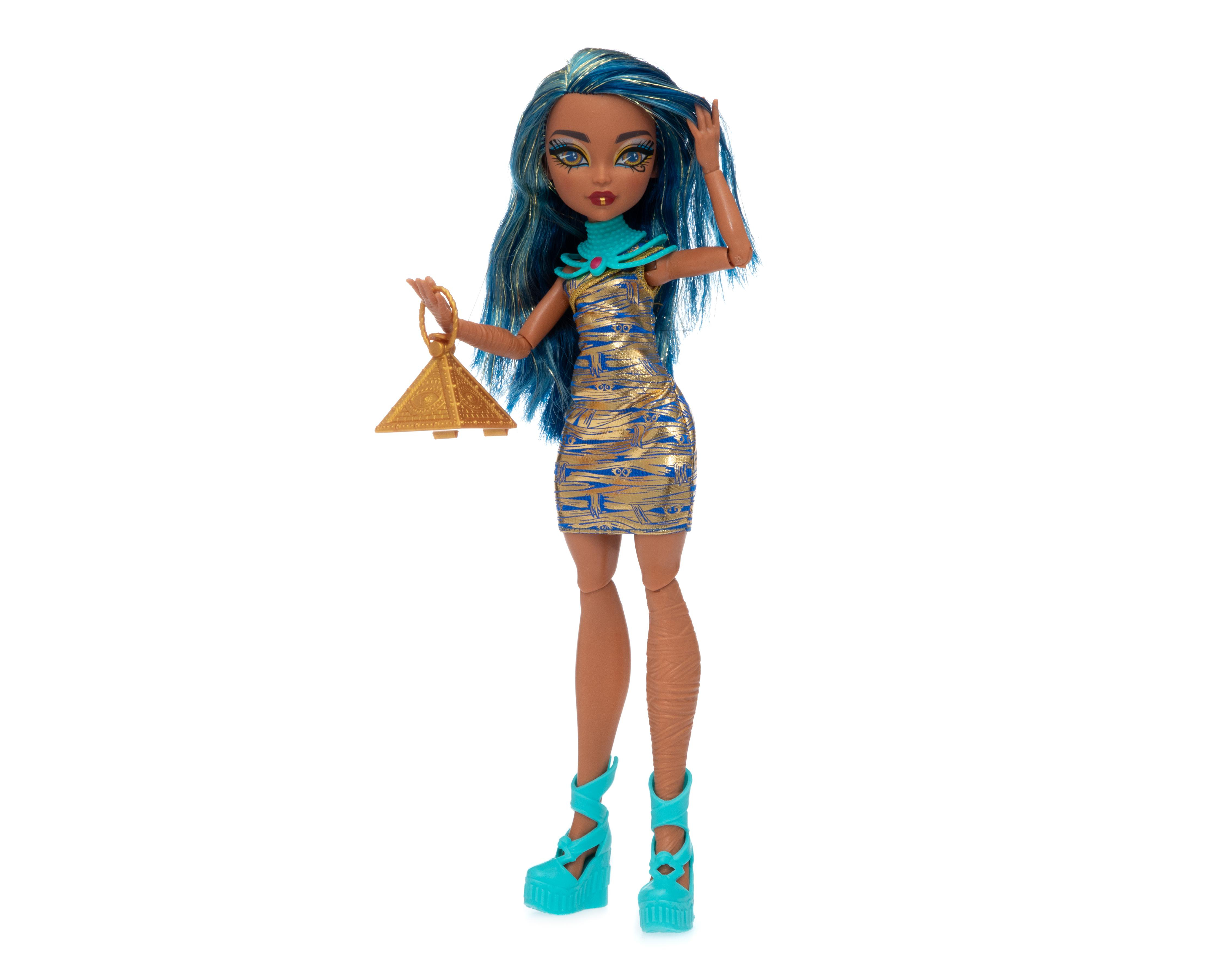 Foto 3 pulgar | Muñeca Monster High Cleo de Nile