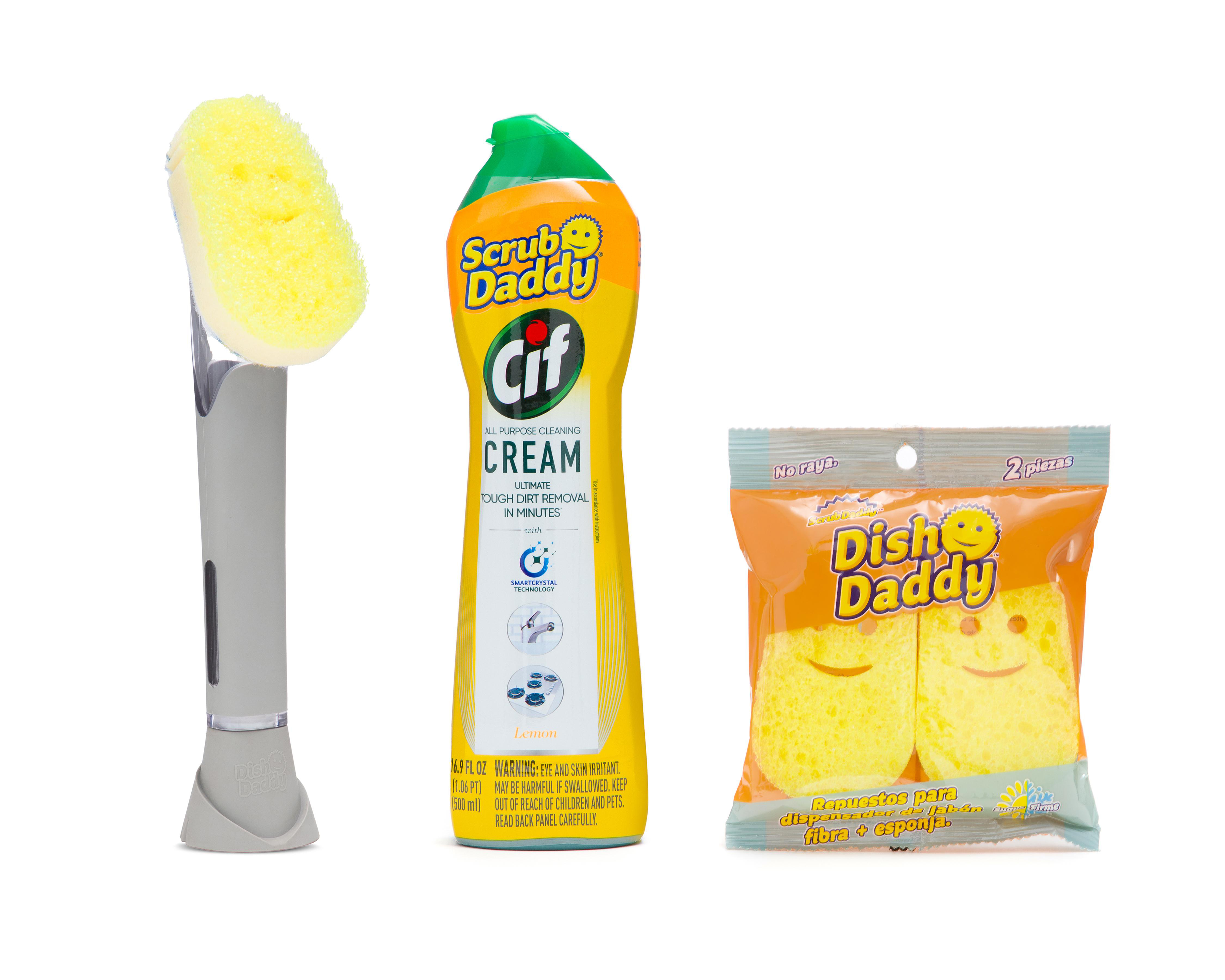 Foto 2 pulgar | Limpiador Multiusos Scrub Daddy Cif con Dispensador y Esponjas