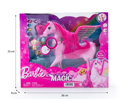 Foto 3 | Set de Juego Barbie A Touch of Magic Pegaso
