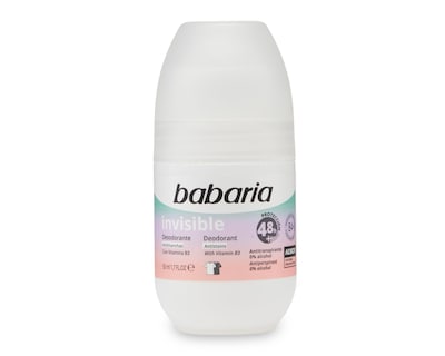 Foto 1 | Desodorante Roll-On Babaria Invisible con Vitamina B3 50 ml