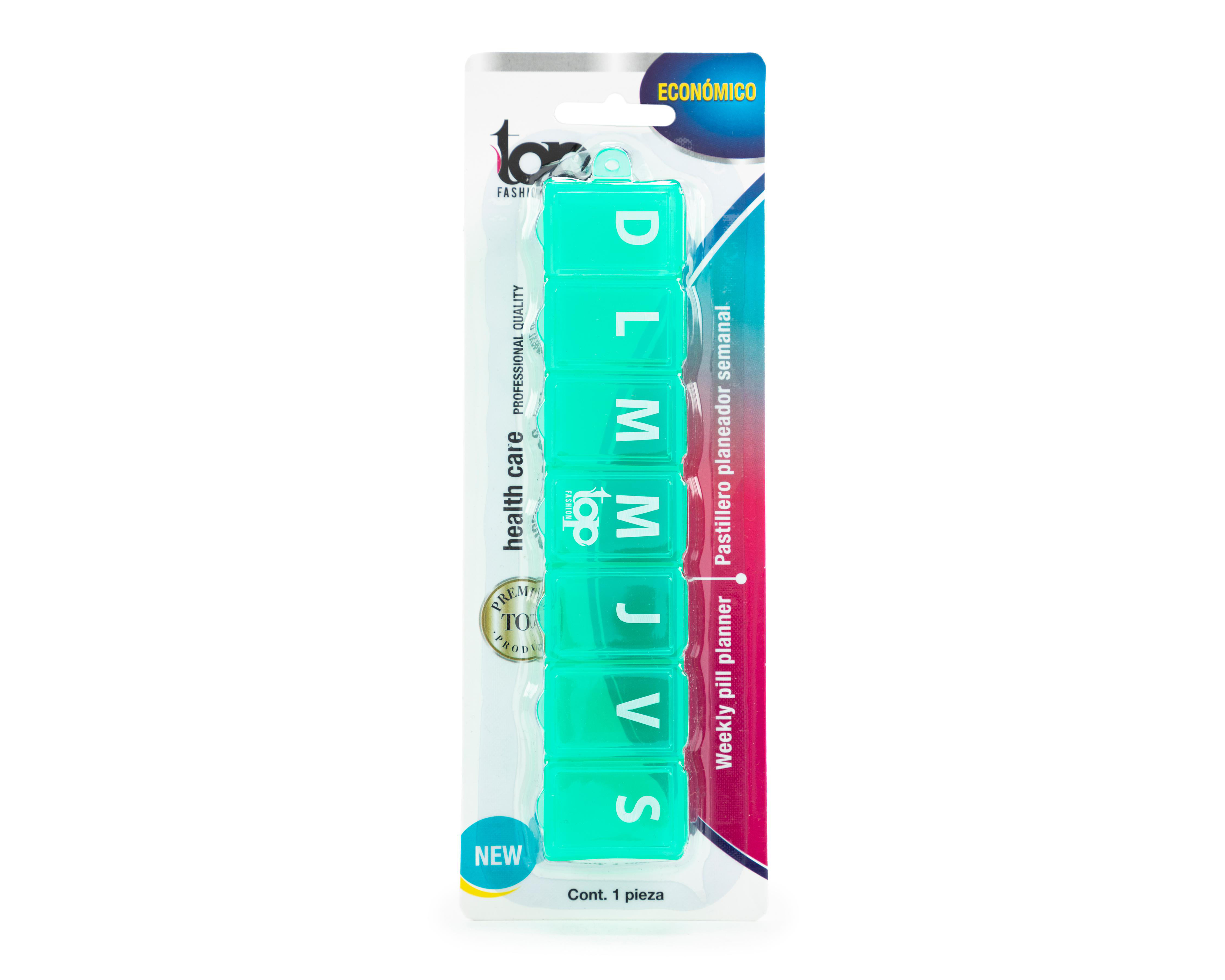 Pastillero Top Fashion de Plástico