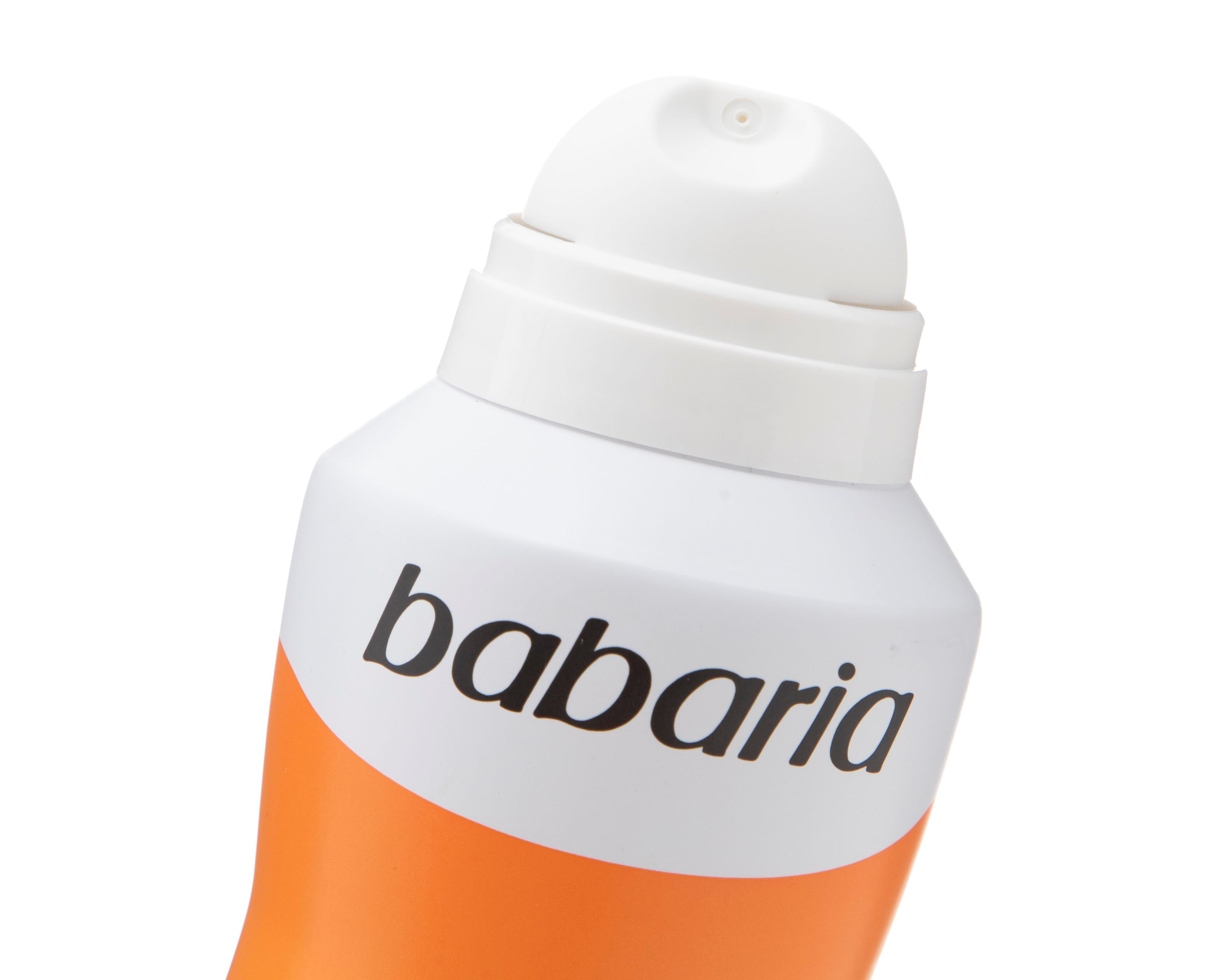 Foto 4 pulgar | Desodorante en Aerosol Babaria Doble Efecto con Vitamina E 200 ml