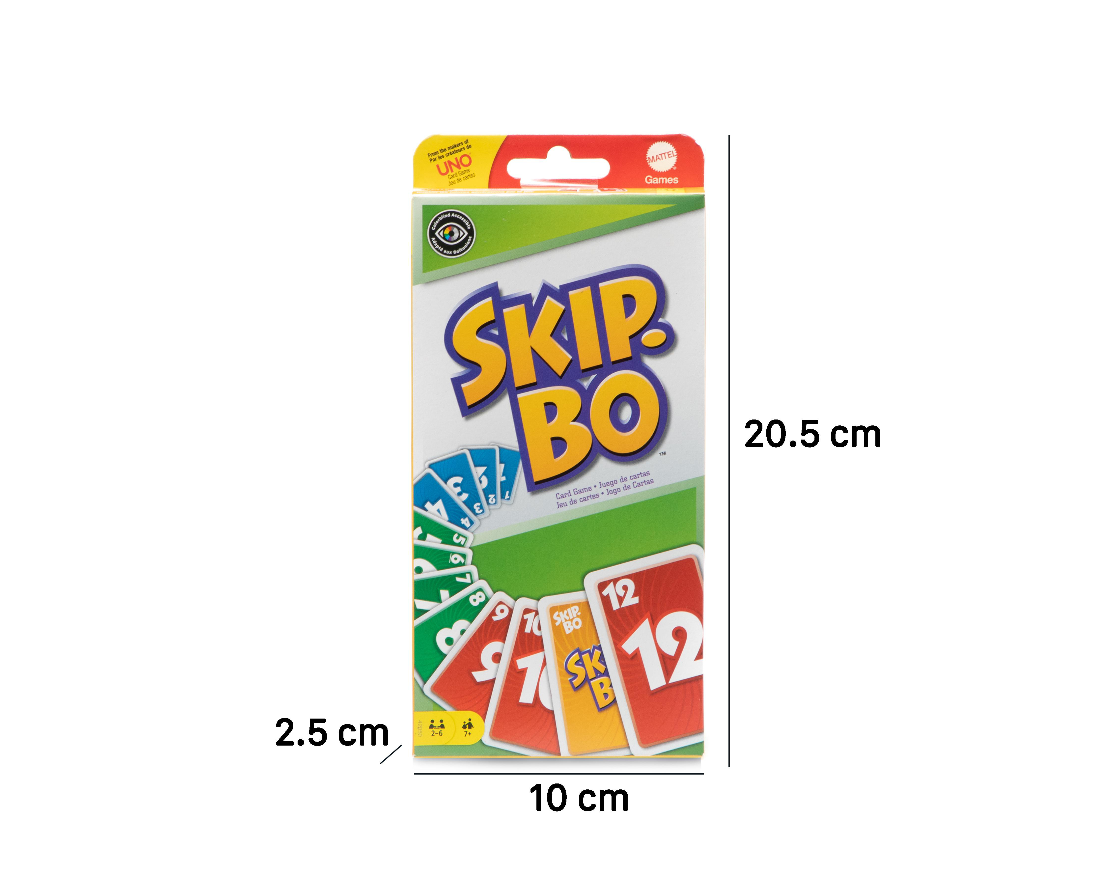Foto 4 | Juego de Cartas Skip Bo Mattel