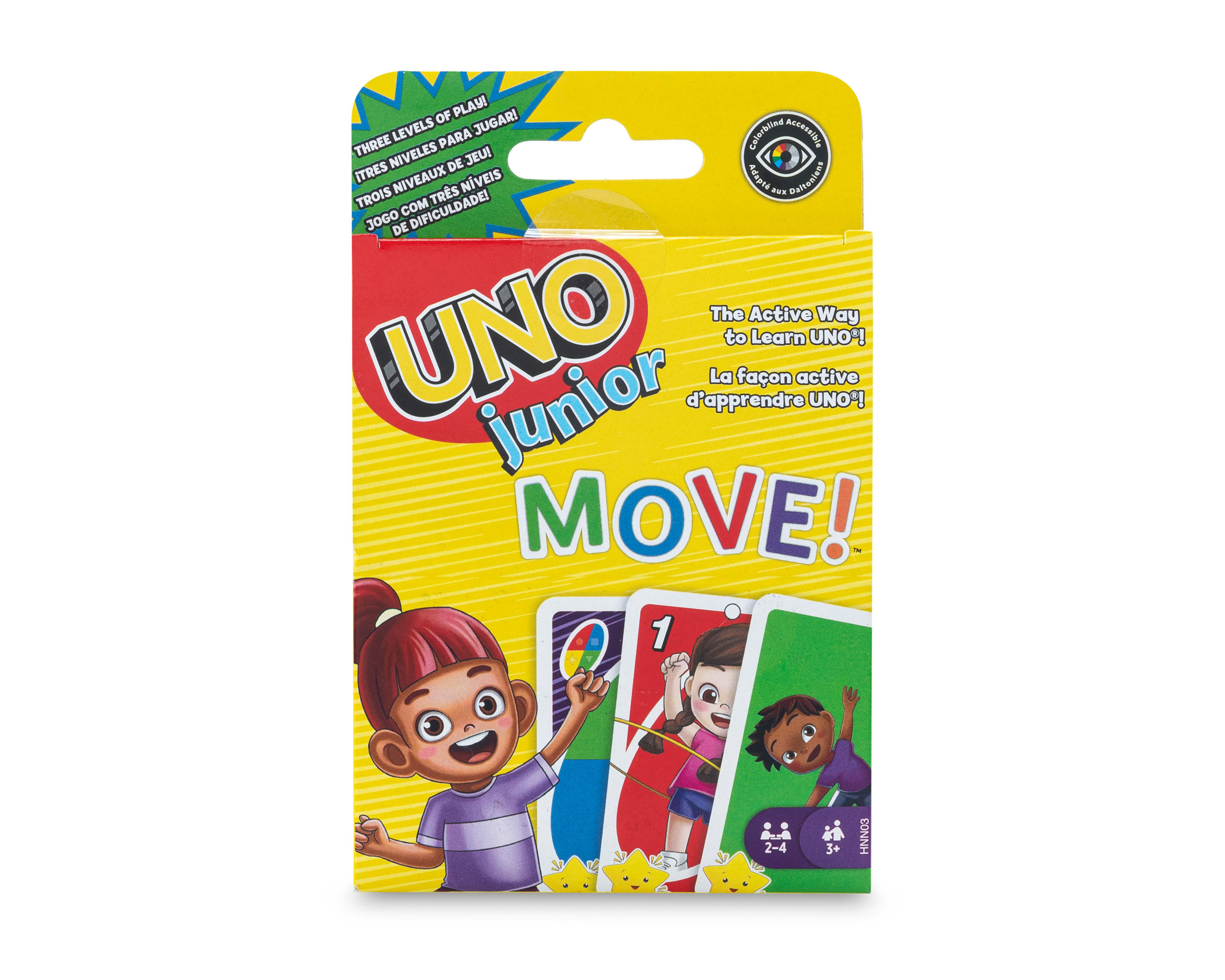 Juego de Cartas Uno Junior Move