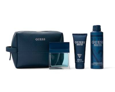 Foto 1 | Estuche para Hombre Guess Seductive Blue 4 Piezas