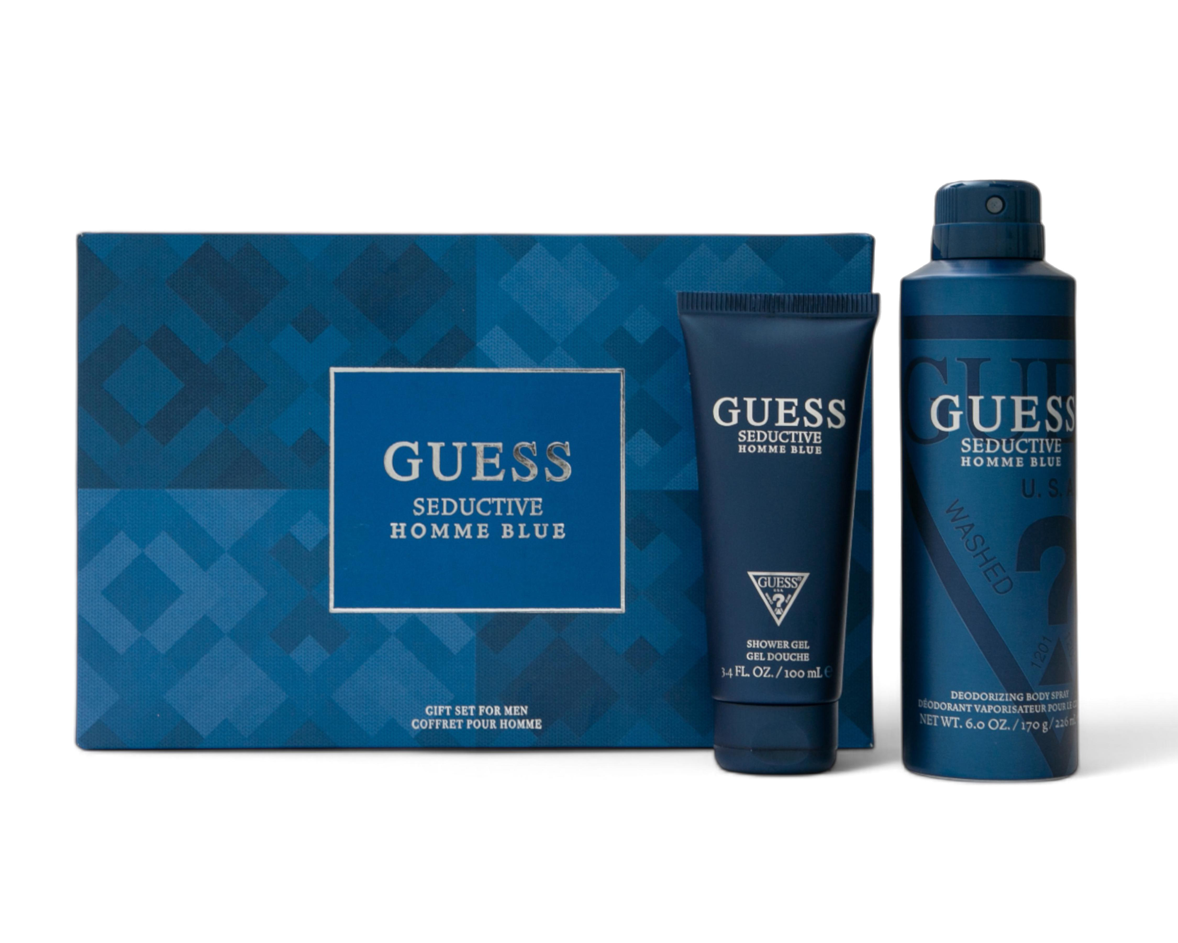 Foto 4 pulgar | Estuche para Hombre Guess Seductive Blue 4 Piezas
