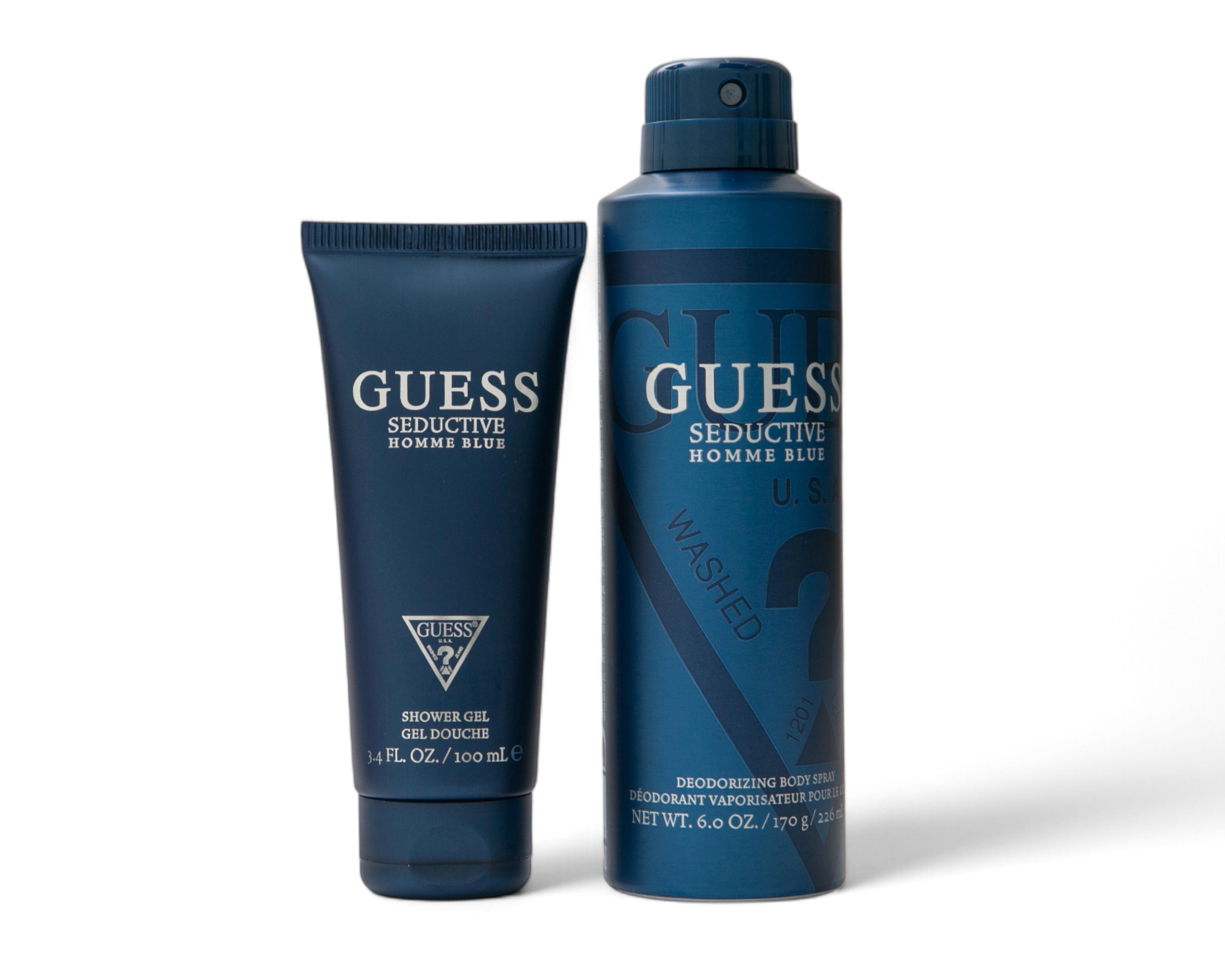 Foto 5 pulgar | Estuche para Hombre Guess Seductive Blue 4 Piezas
