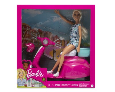 Foto 6 | Muñeca Barbie Motoneta