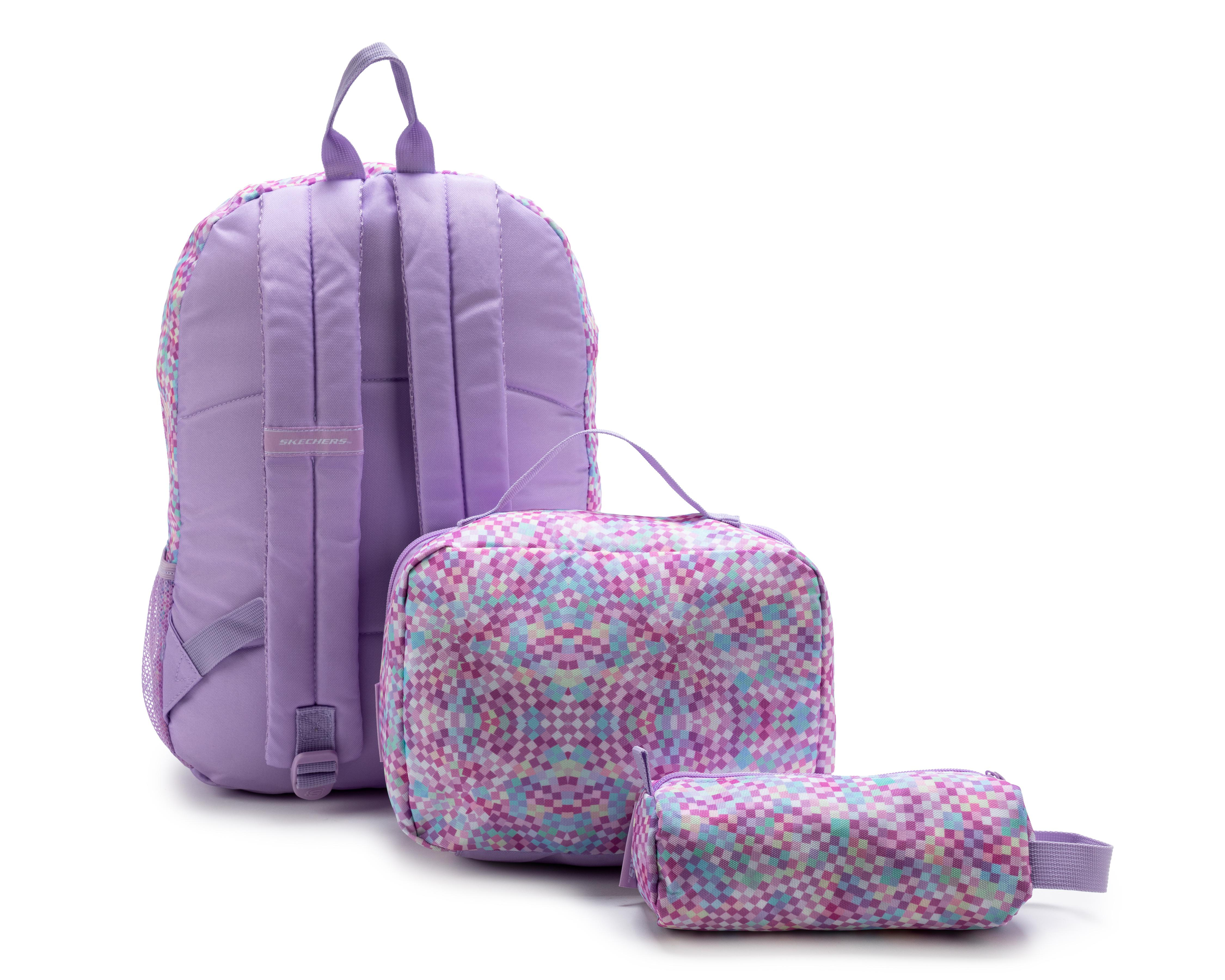 Foto 4 pulgar | Mochila Skechers con Lonchera y Lapicera
