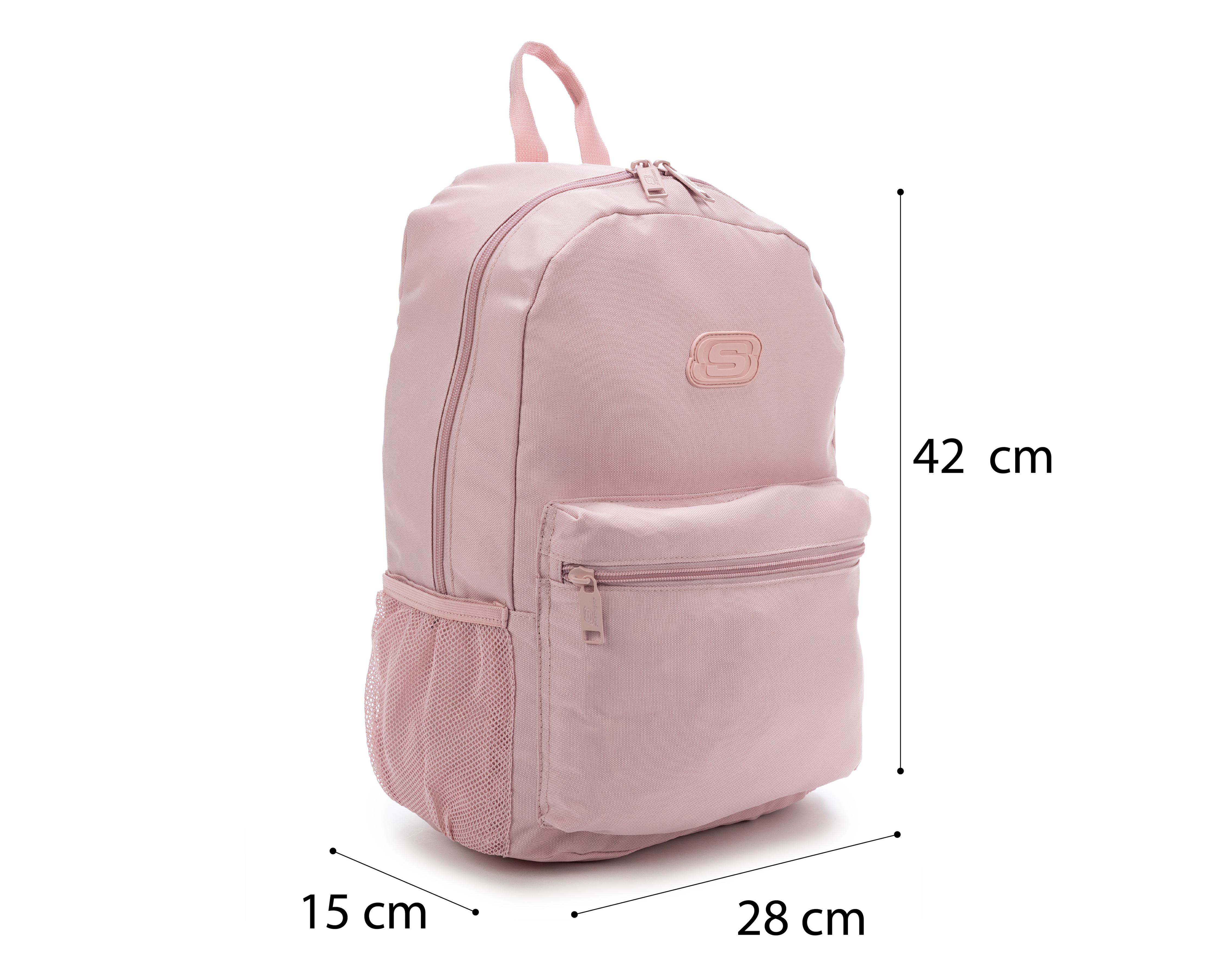 Foto 8 pulgar | Mochila Skechers Rosa