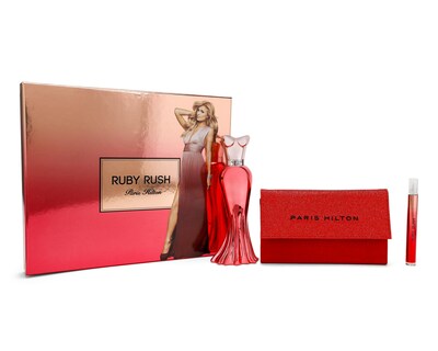 Foto 1 | Estuche para Mujer Paris Hilton Ruby Rush 3 Piezas