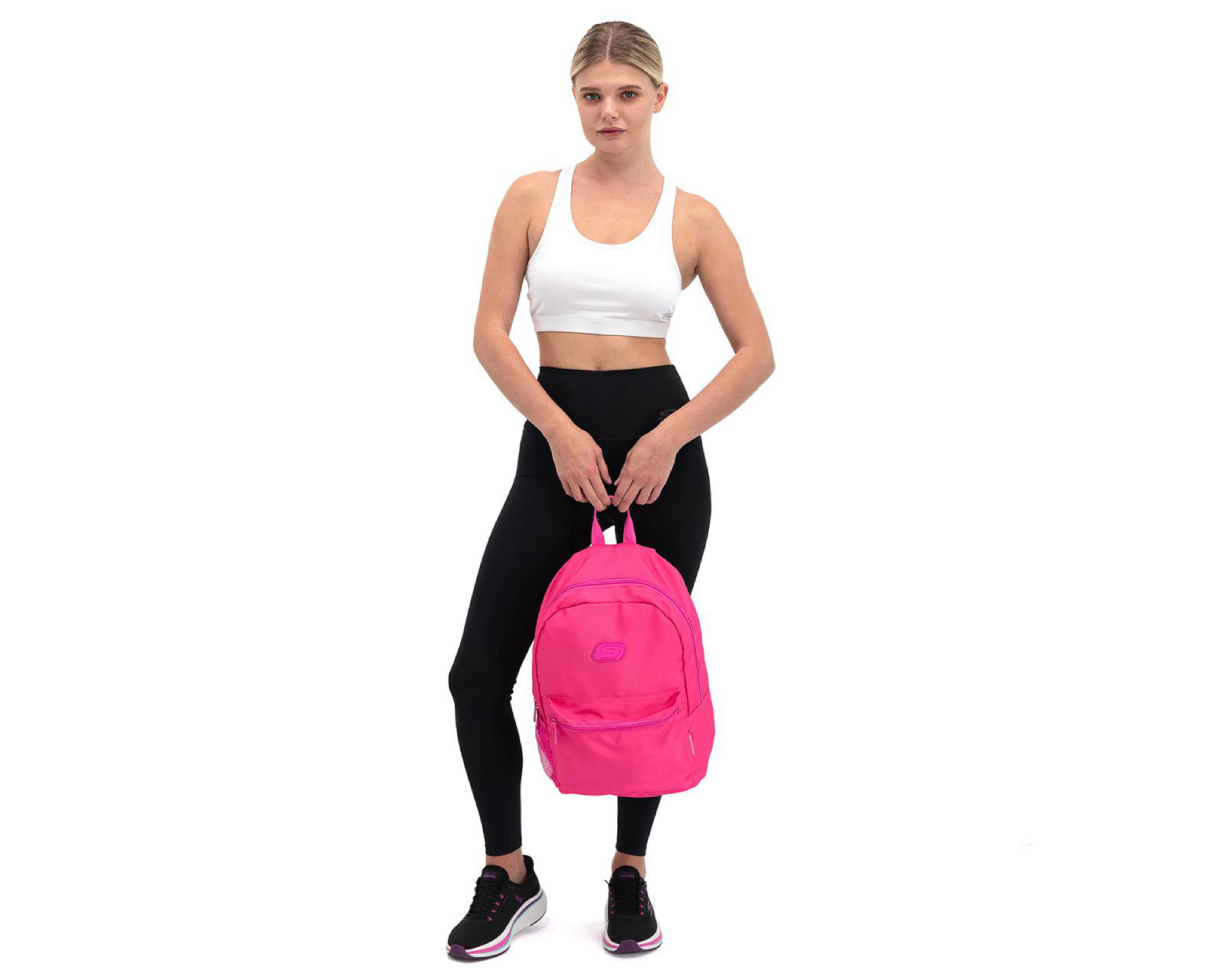 Foto 9 pulgar | Mochila Skechers SKCH7684 Rosa