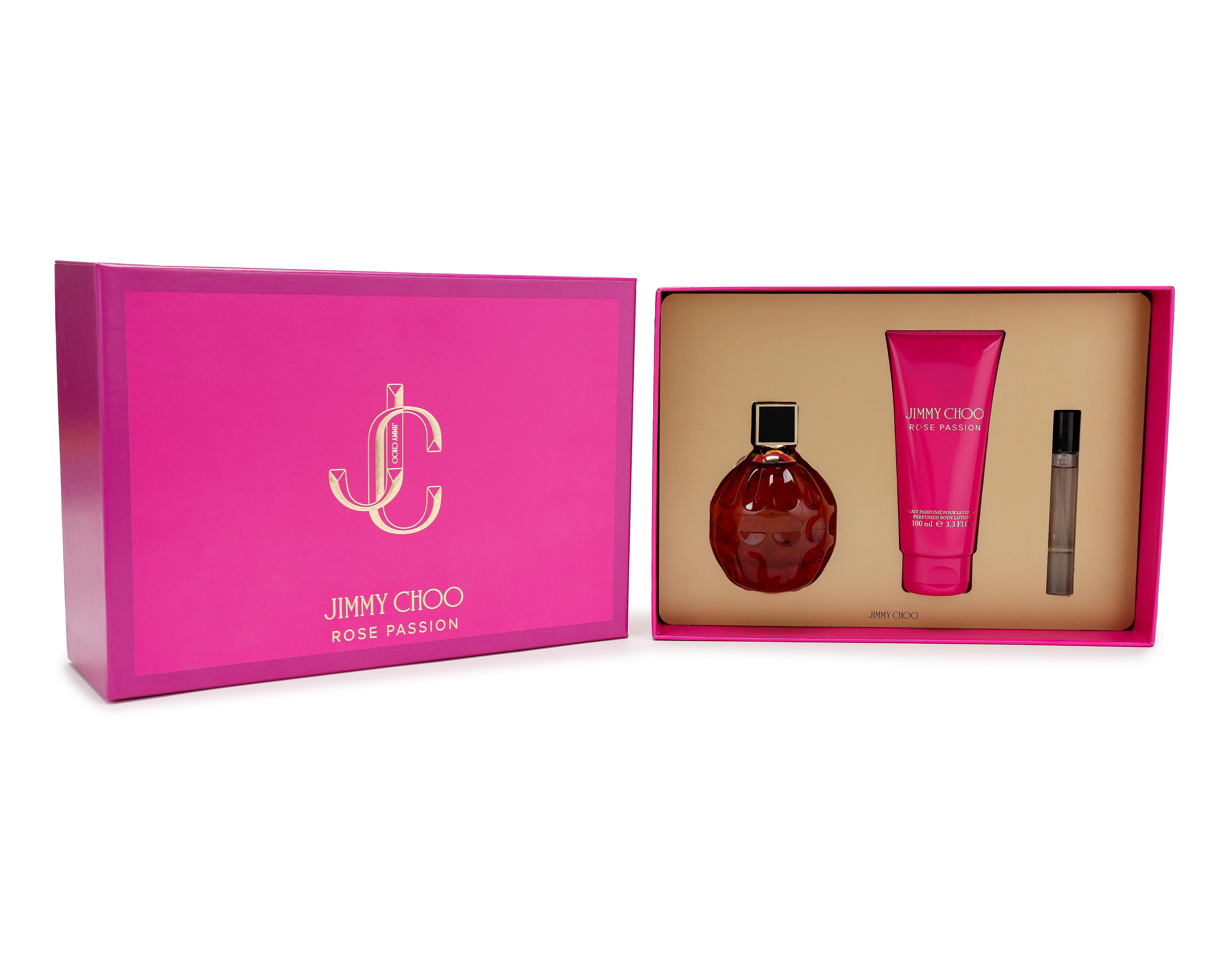 Foto 5 pulgar | Estuche para Mujer Jimmy Choo Rose Passion 3 Piezas