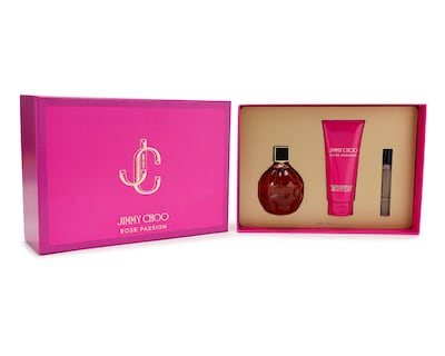 Foto 4 | Estuche para Mujer Jimmy Choo Rose Passion 3 Piezas