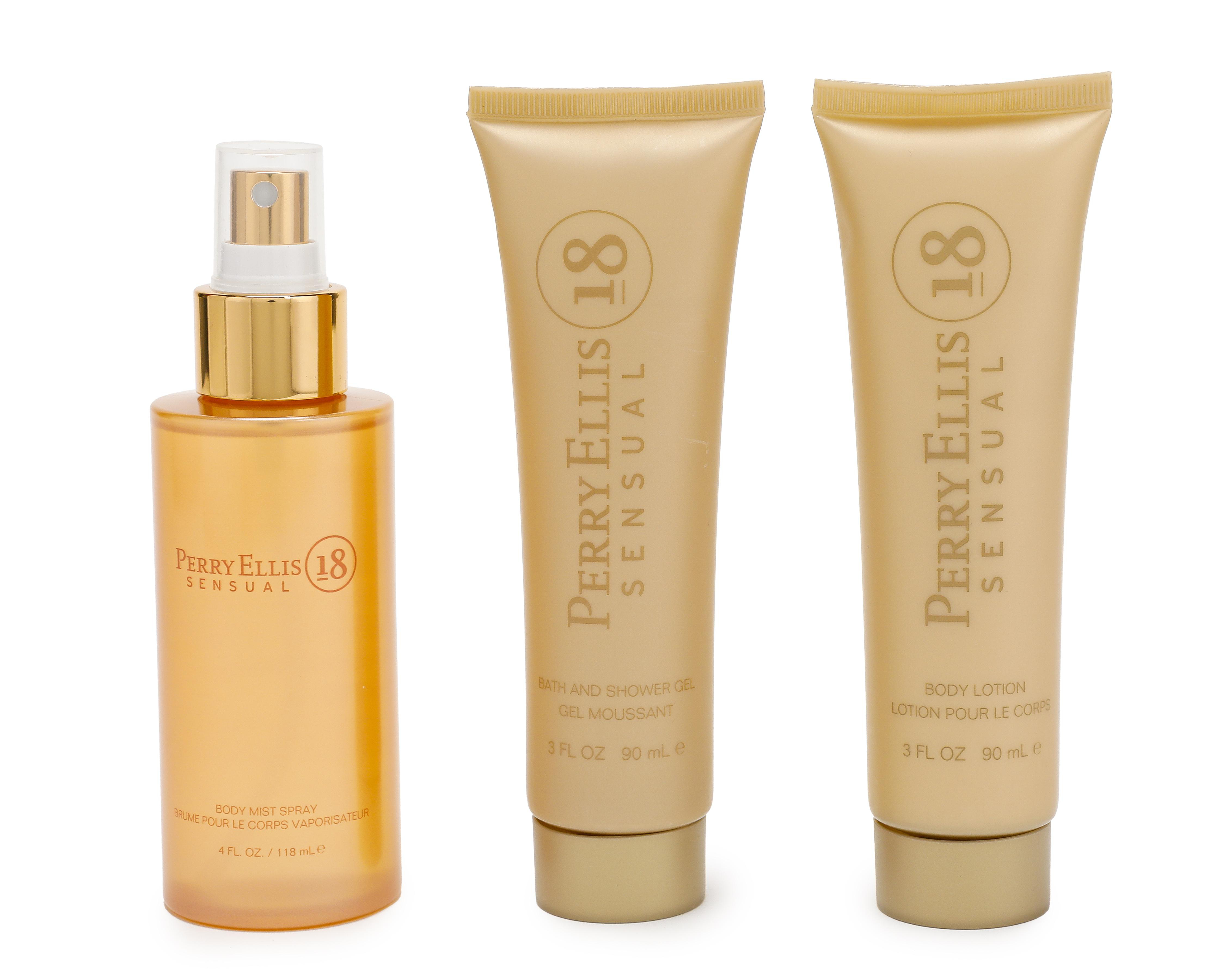 Foto 4 pulgar | Estuche para Mujer Perry Ellis Sensual 18 4 Piezas