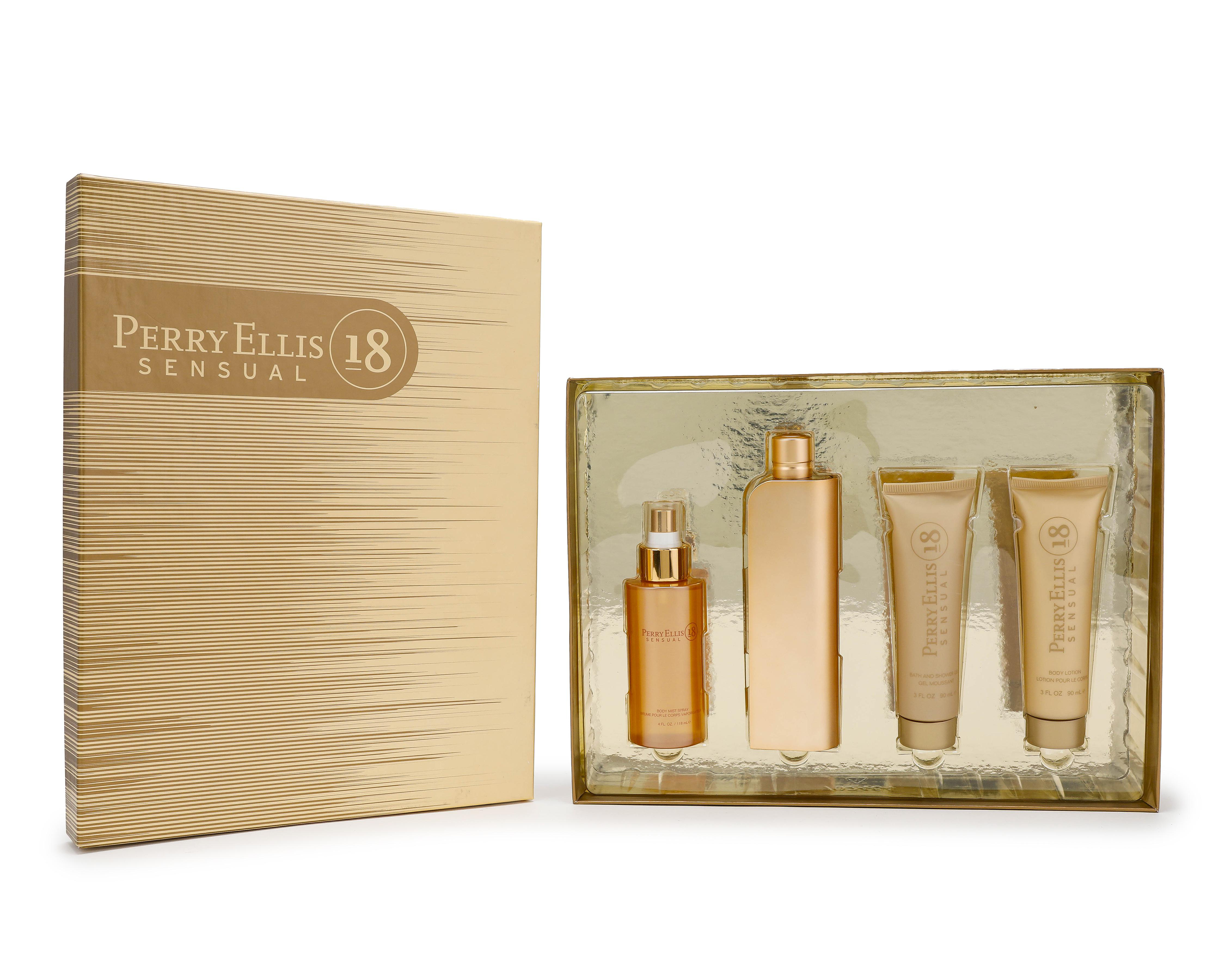 Foto 5 pulgar | Estuche para Mujer Perry Ellis Sensual 18 4 Piezas