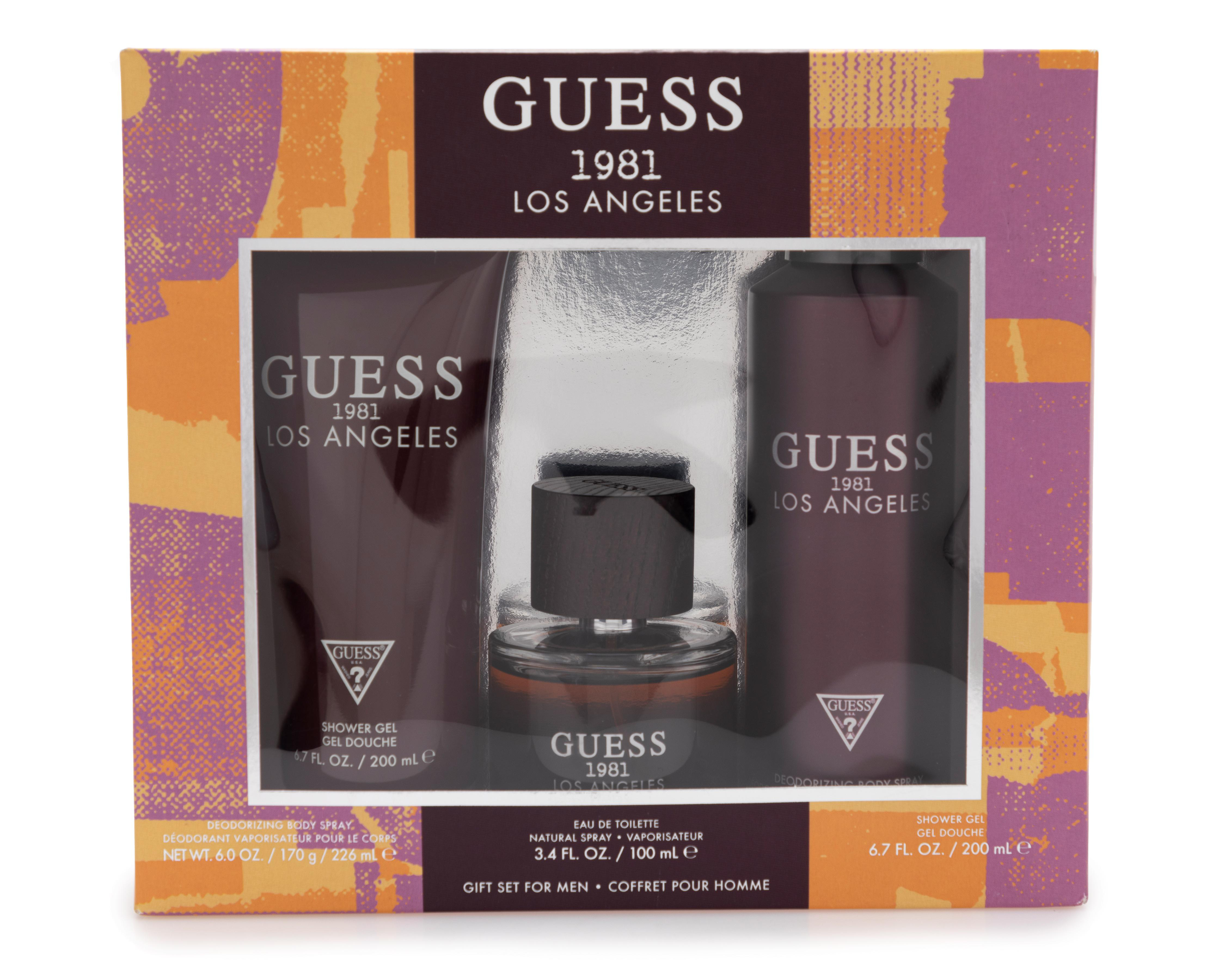 Foto 2 pulgar | Estuche para Hombre Guess 1981 Los Angeles 3 Piezas