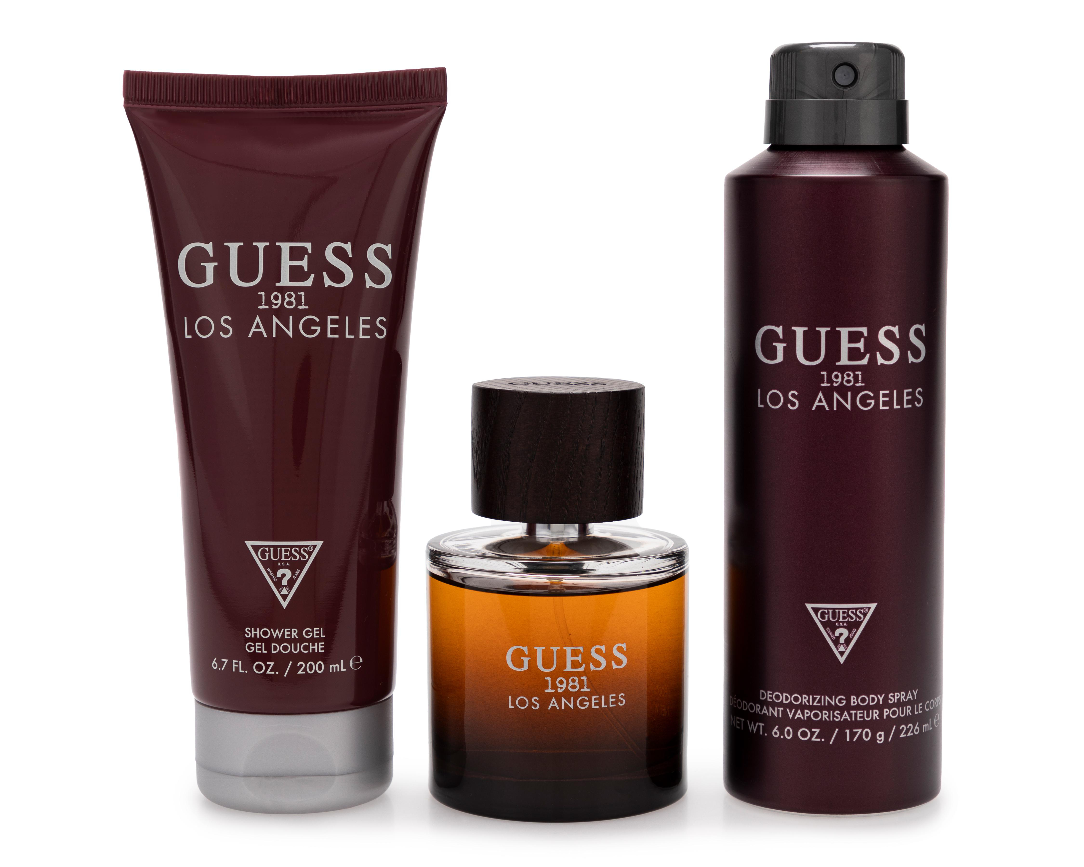Foto 2 | Estuche para Hombre Guess 1981 Los Angeles 3 Piezas