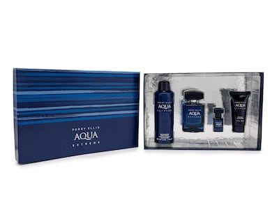 Foto 4 | Estuche para Hombre Perry Ellis Aqua Extreme 4 Piezas