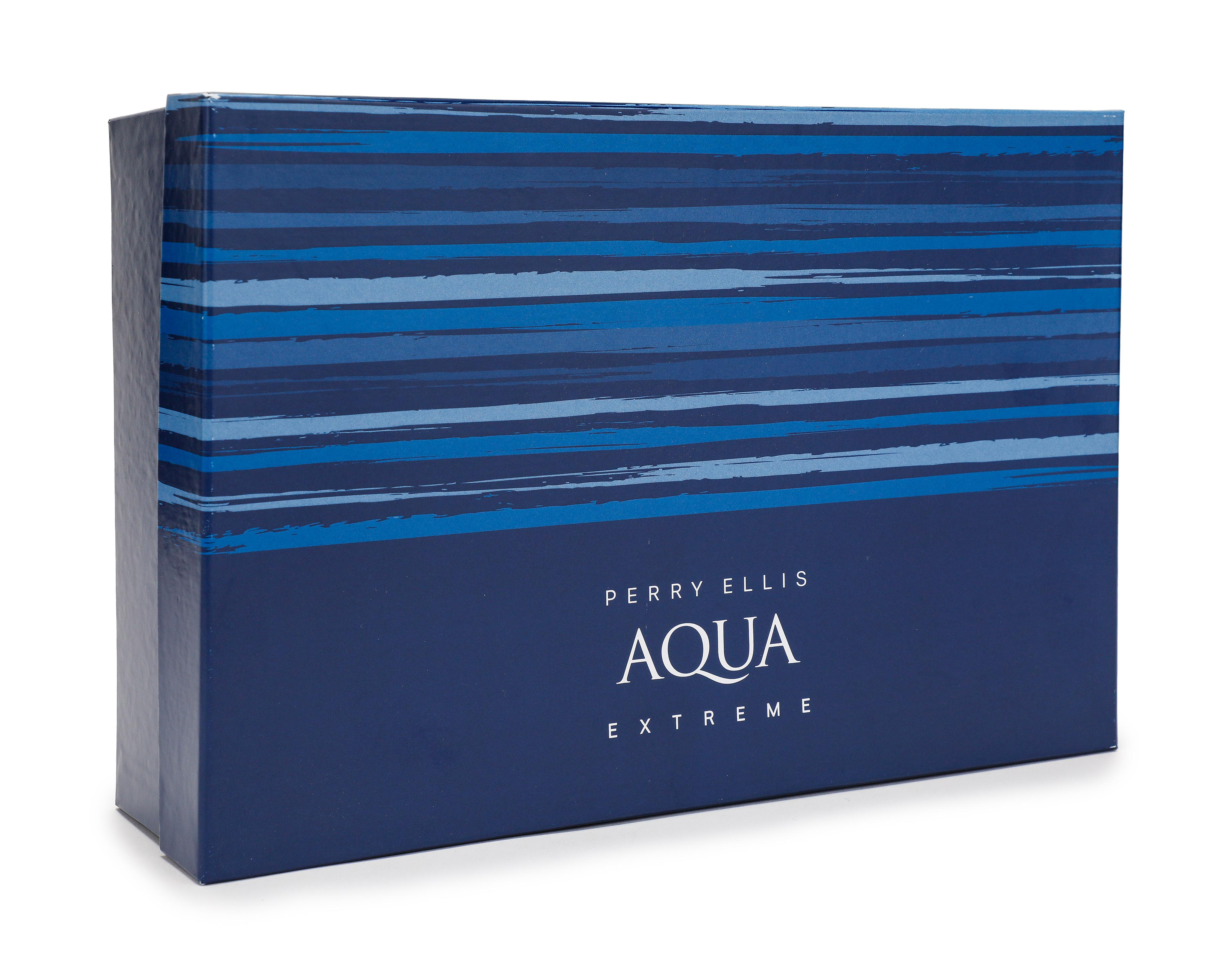 Foto 6 pulgar | Estuche para Hombre Perry Ellis Aqua Extreme 4 Piezas