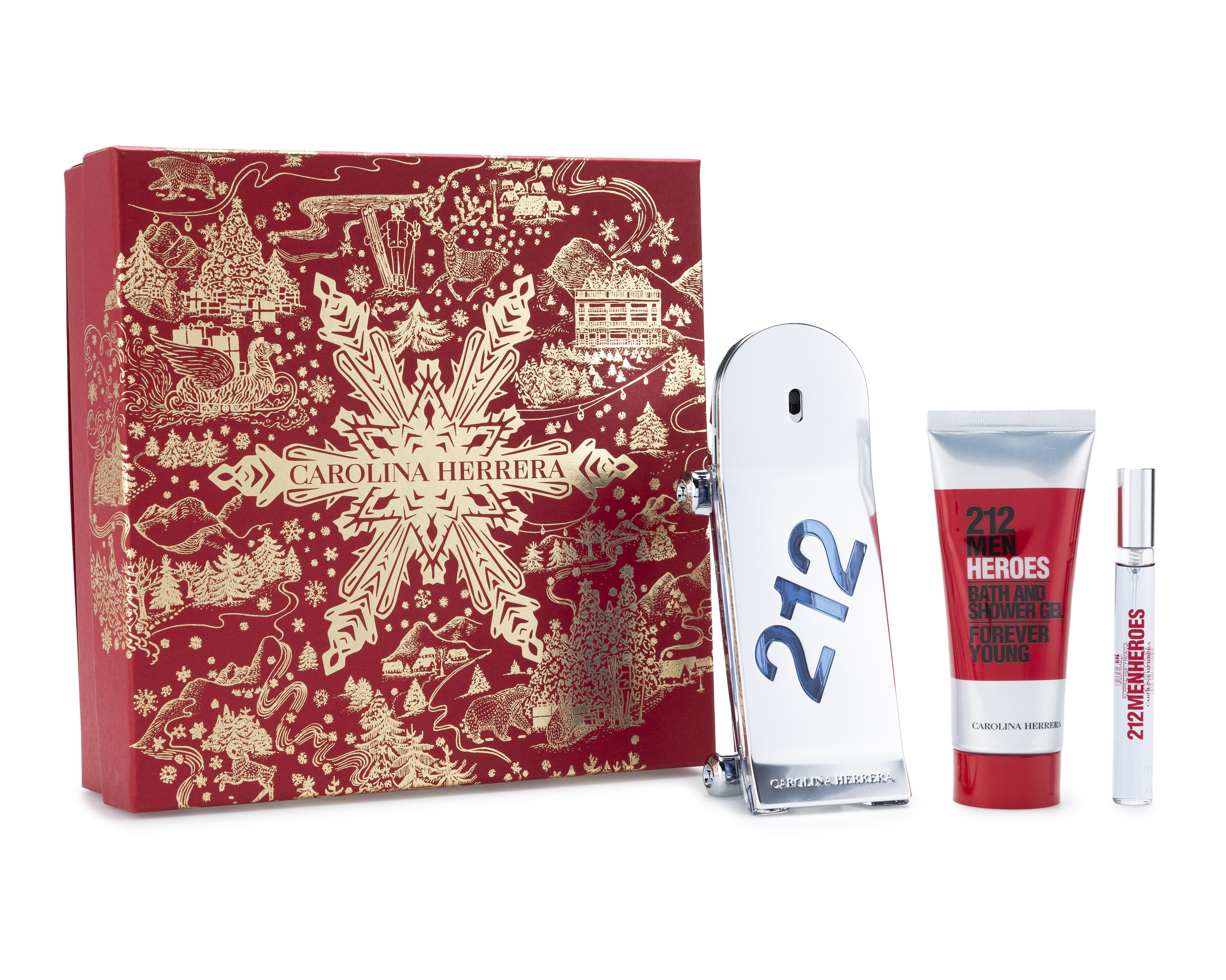 Foto 2 pulgar | Estuche para Hombre Carolina Herrera  212 Heroes Forever Young 3 Piezas
