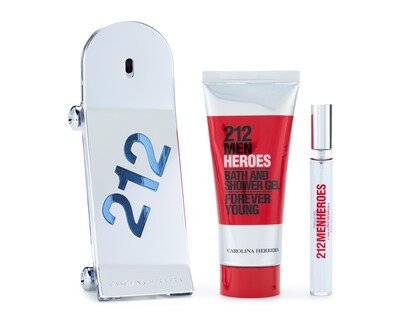 Foto 3 | Estuche para Hombre Carolina Herrera 212 Heroes Forever Young 3 Piezas