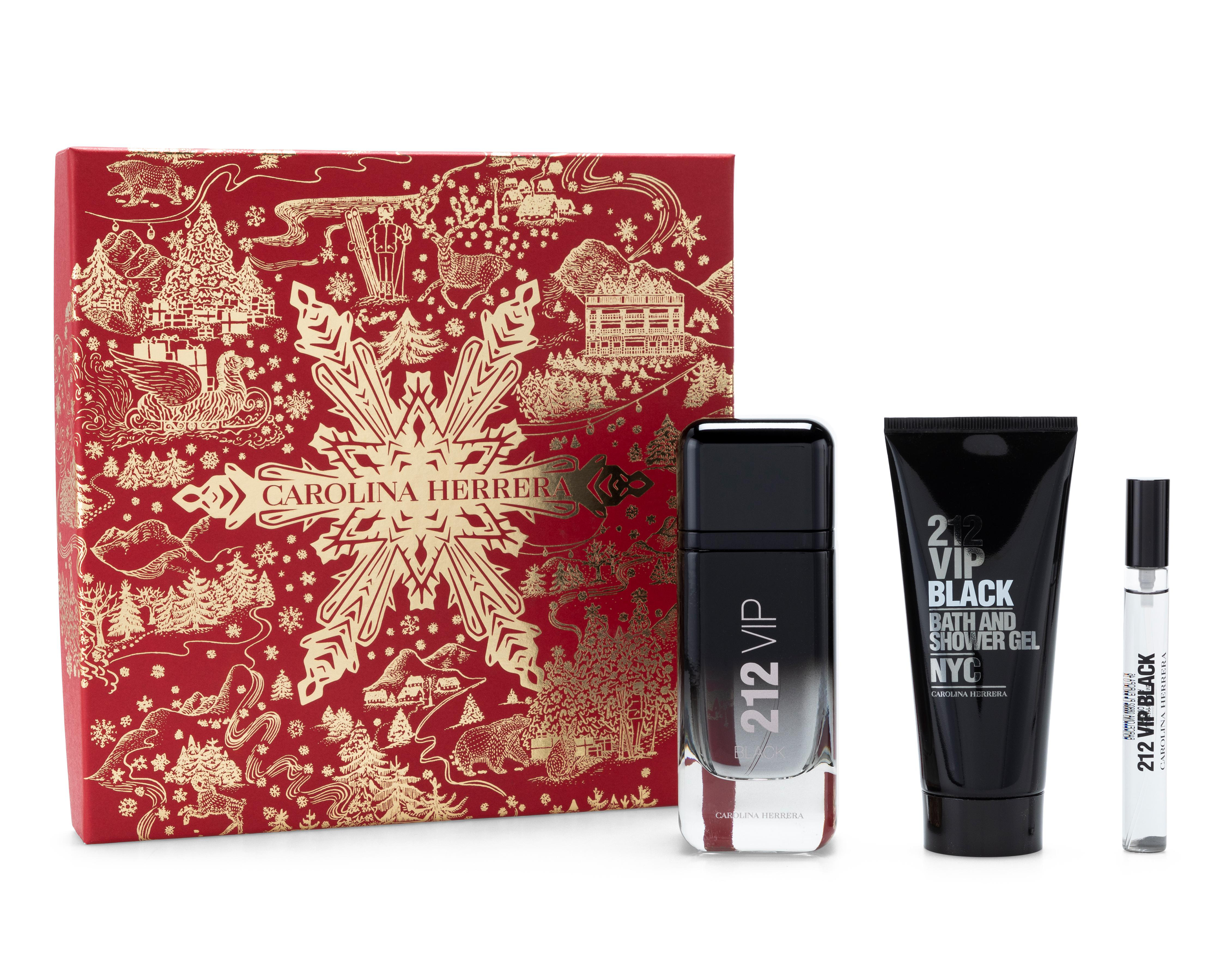 Foto 2 pulgar | Estuche para Hombre Carolina Herrera  212 Vip Black NYC 3 Piezas