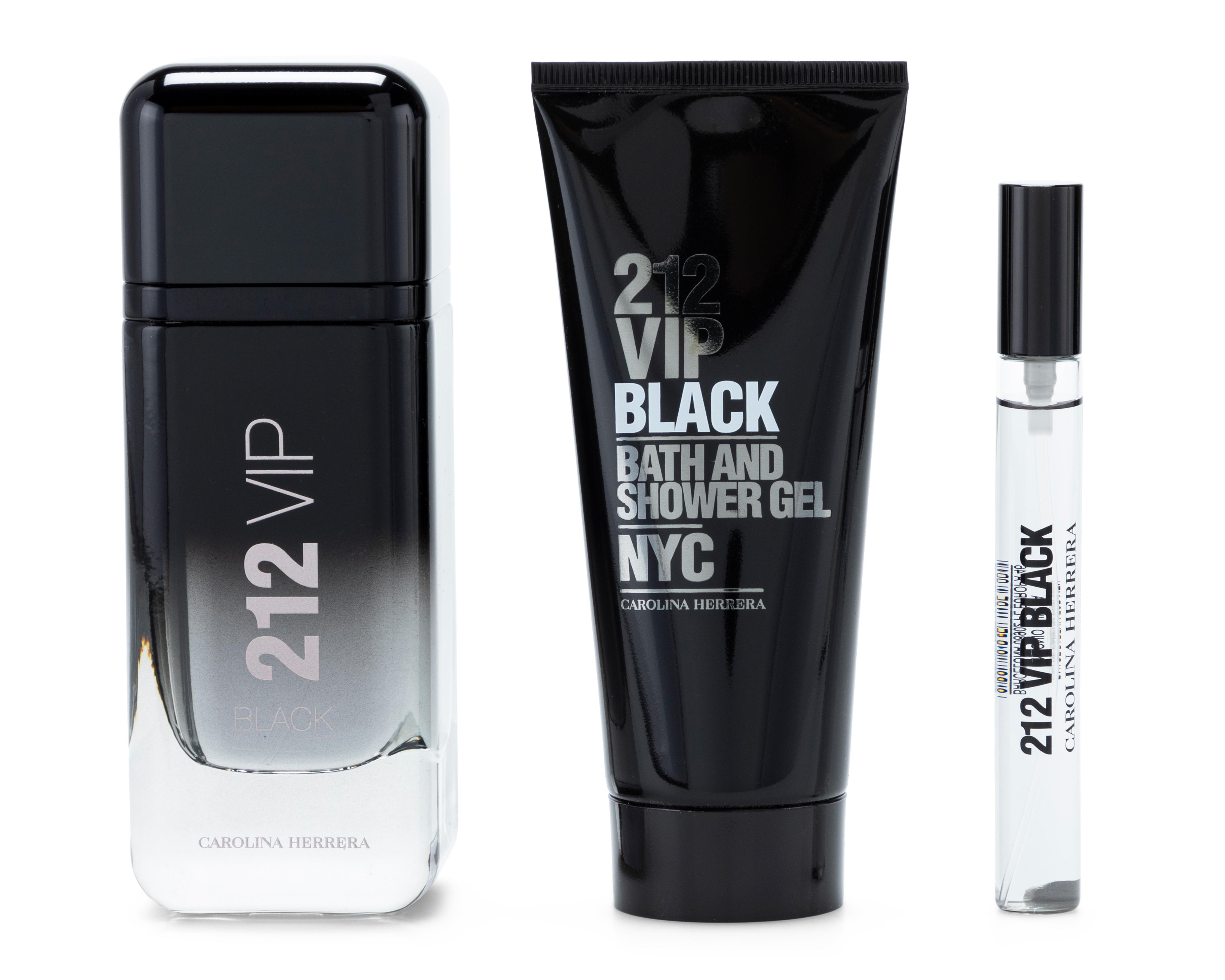 Foto 4 pulgar | Estuche para Hombre Carolina Herrera  212 Vip Black NYC 3 Piezas