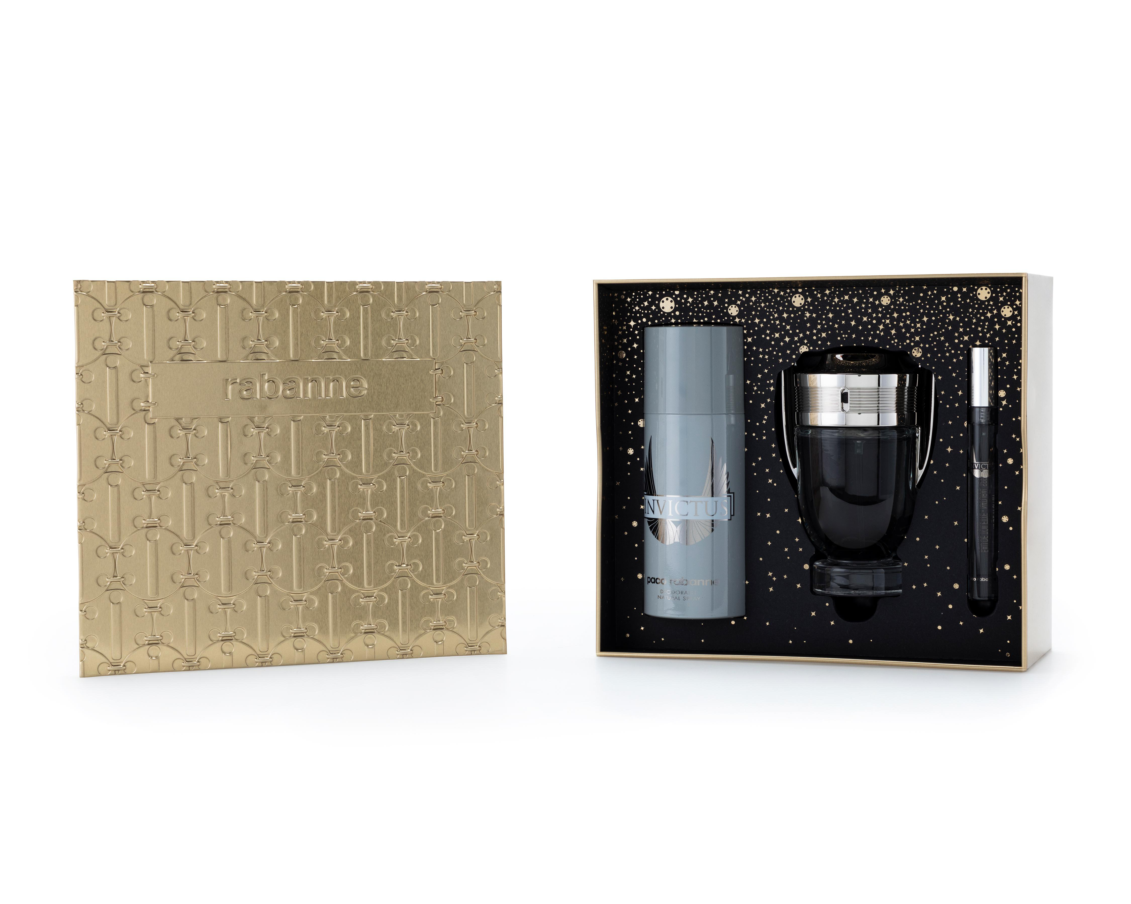 Foto 5 pulgar | Estuche para Hombre Paco Rabanne Invictus 3 Piezas