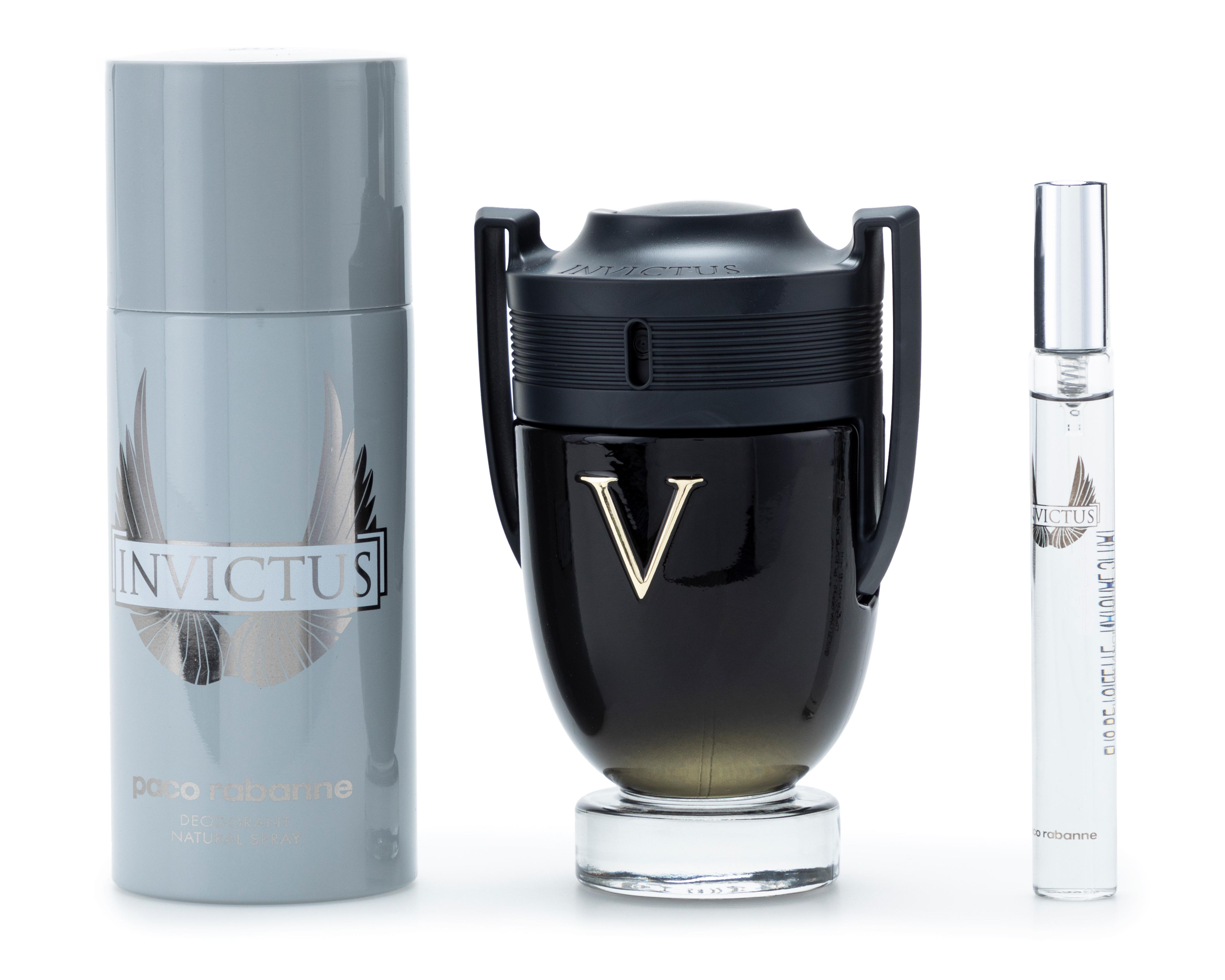 Foto 4 pulgar | Estuche para Hombre Paco Rabanne Invictus Victory 3 Piezas
