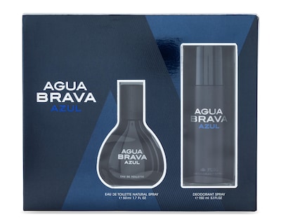 Foto 1 | Estuche para Hombre Antonio Puig Agua Brava Azul 2 Piezas