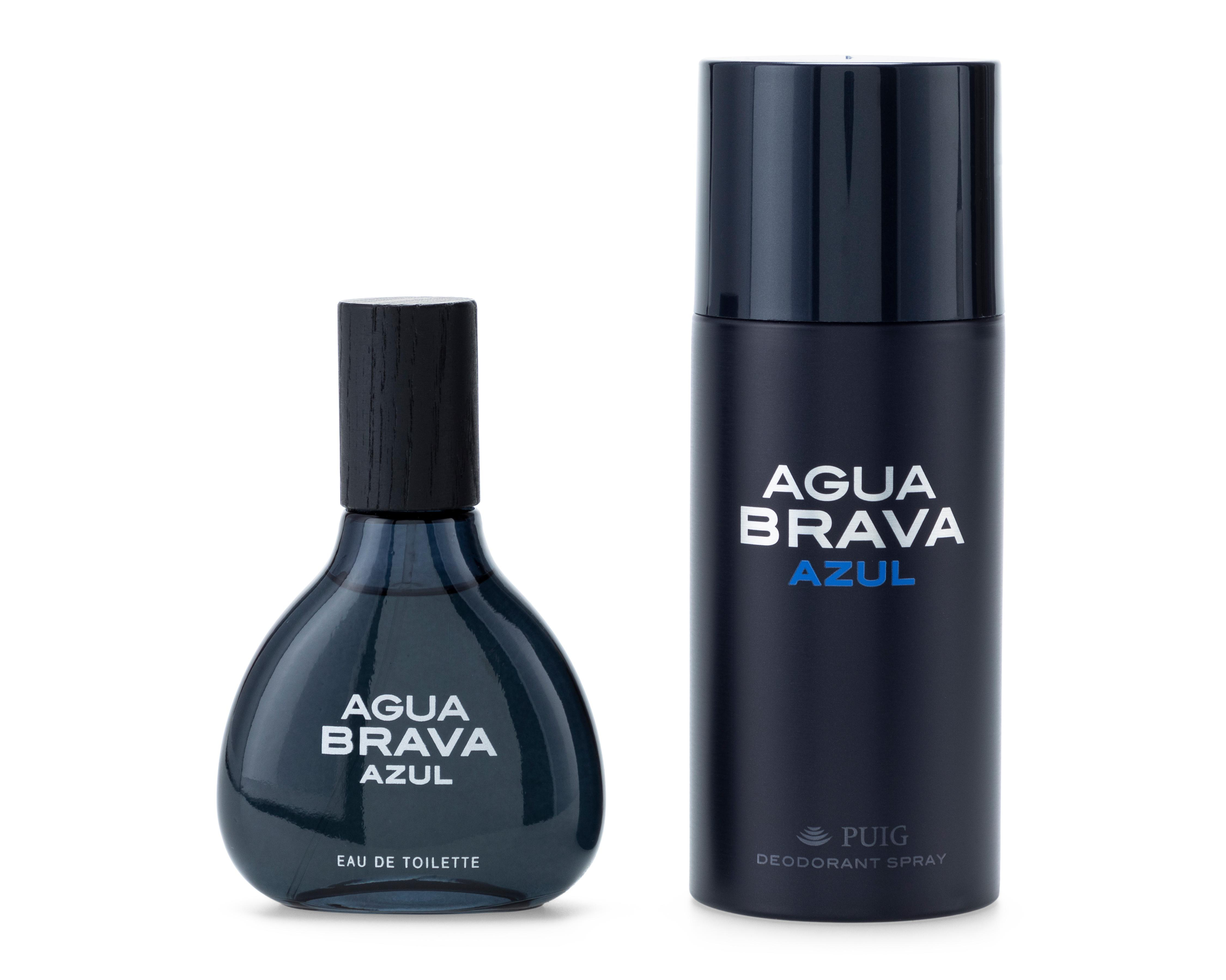 Foto 3 pulgar | Estuche para Hombre Antonio Puig Agua Brava Azul 2 Piezas