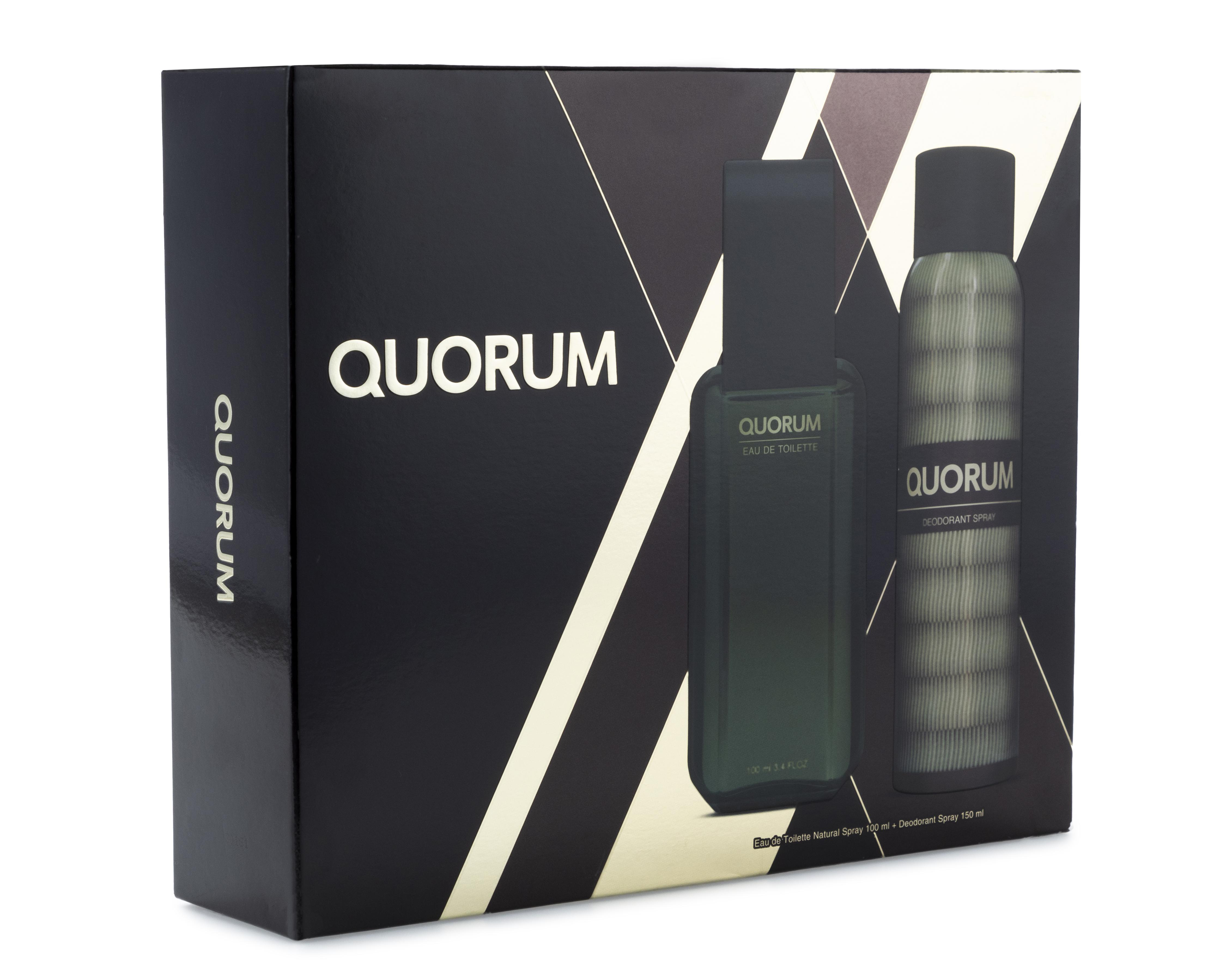 Foto 5 pulgar | Estuche para Hombre Antonio Puig Quorum 2 Piezas