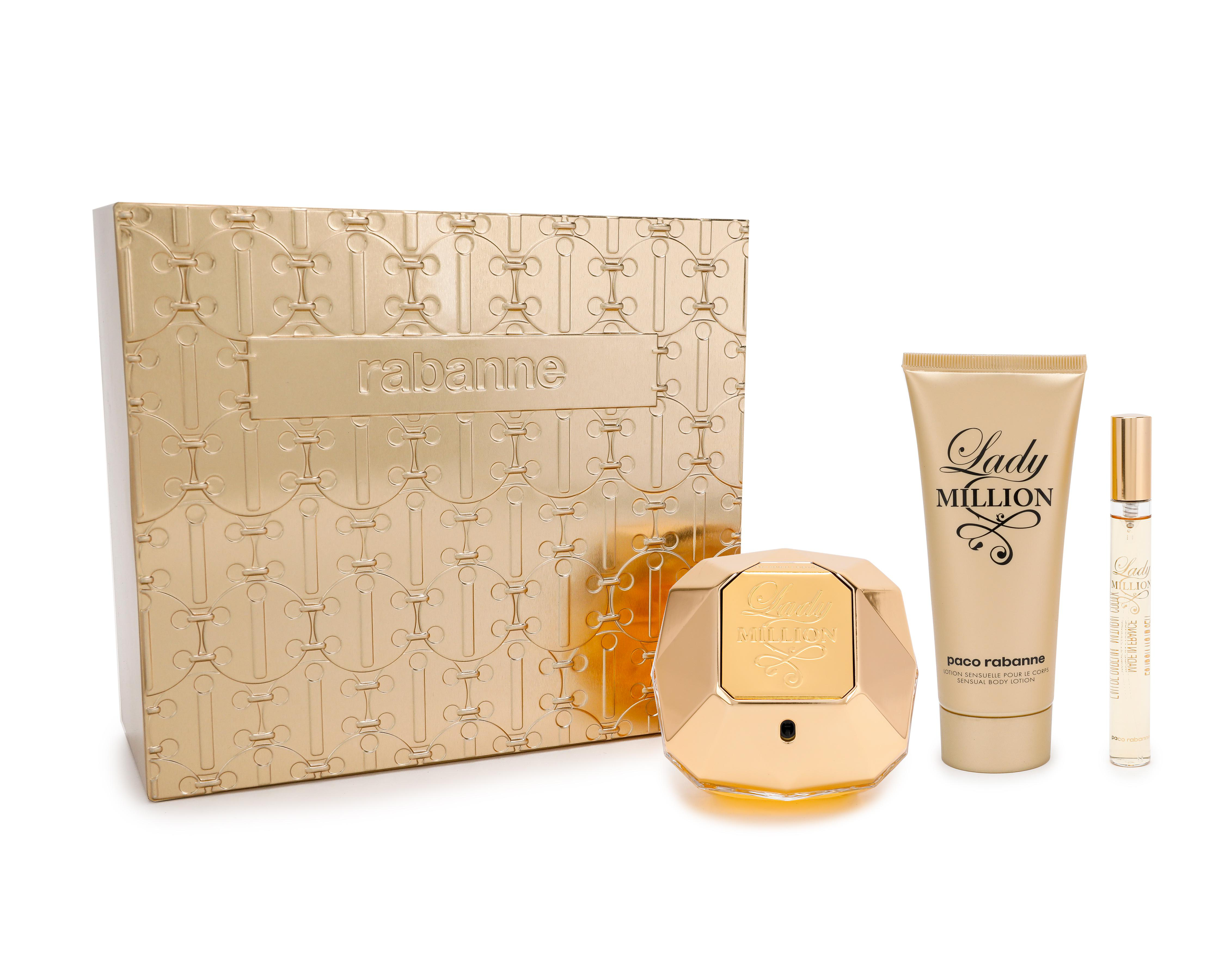 Foto 1 | Estuche para Mujer Paco Rabanne Lady Million 3 Piezas