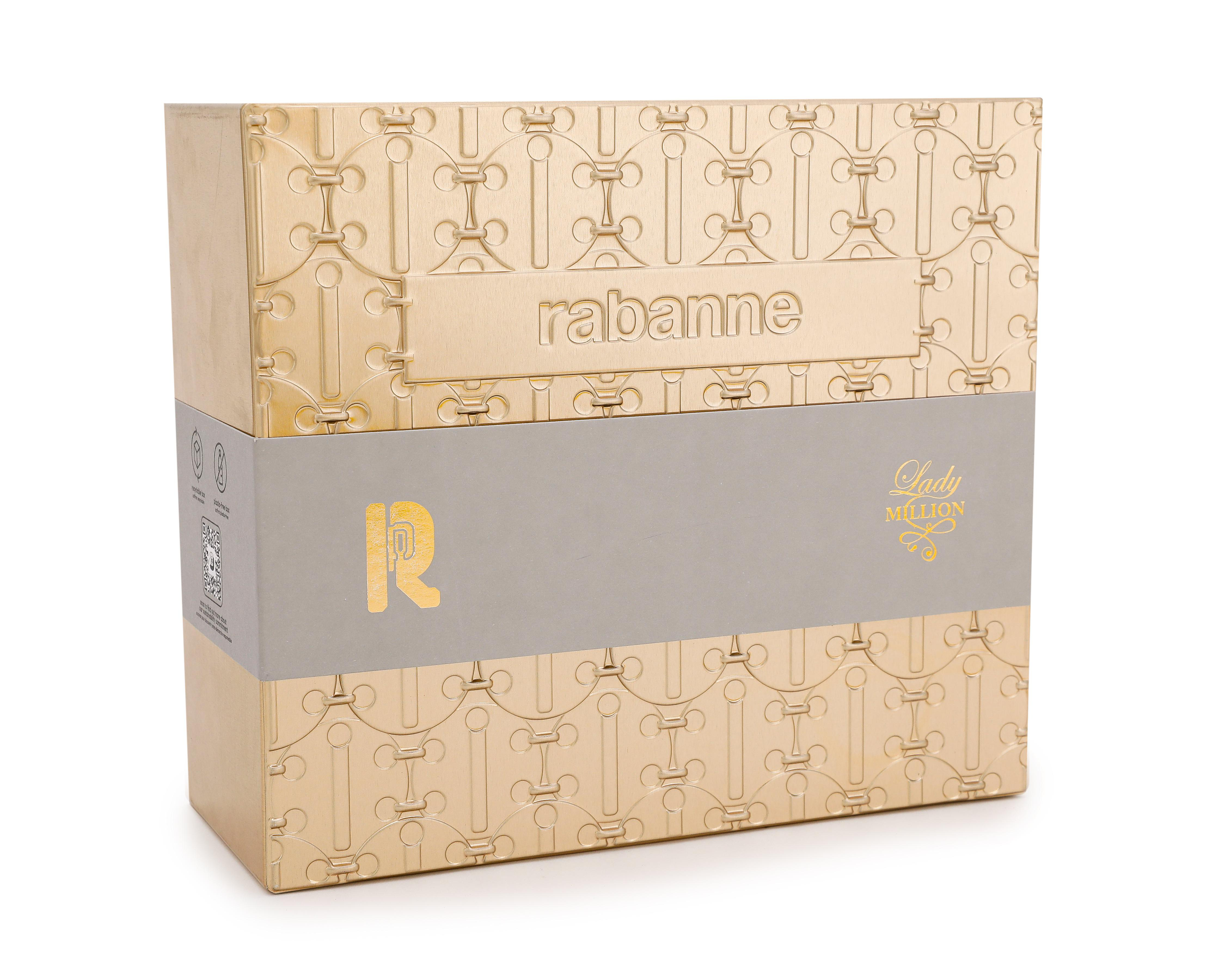 Foto 5 | Estuche para Mujer Paco Rabanne Lady Million 3 Piezas