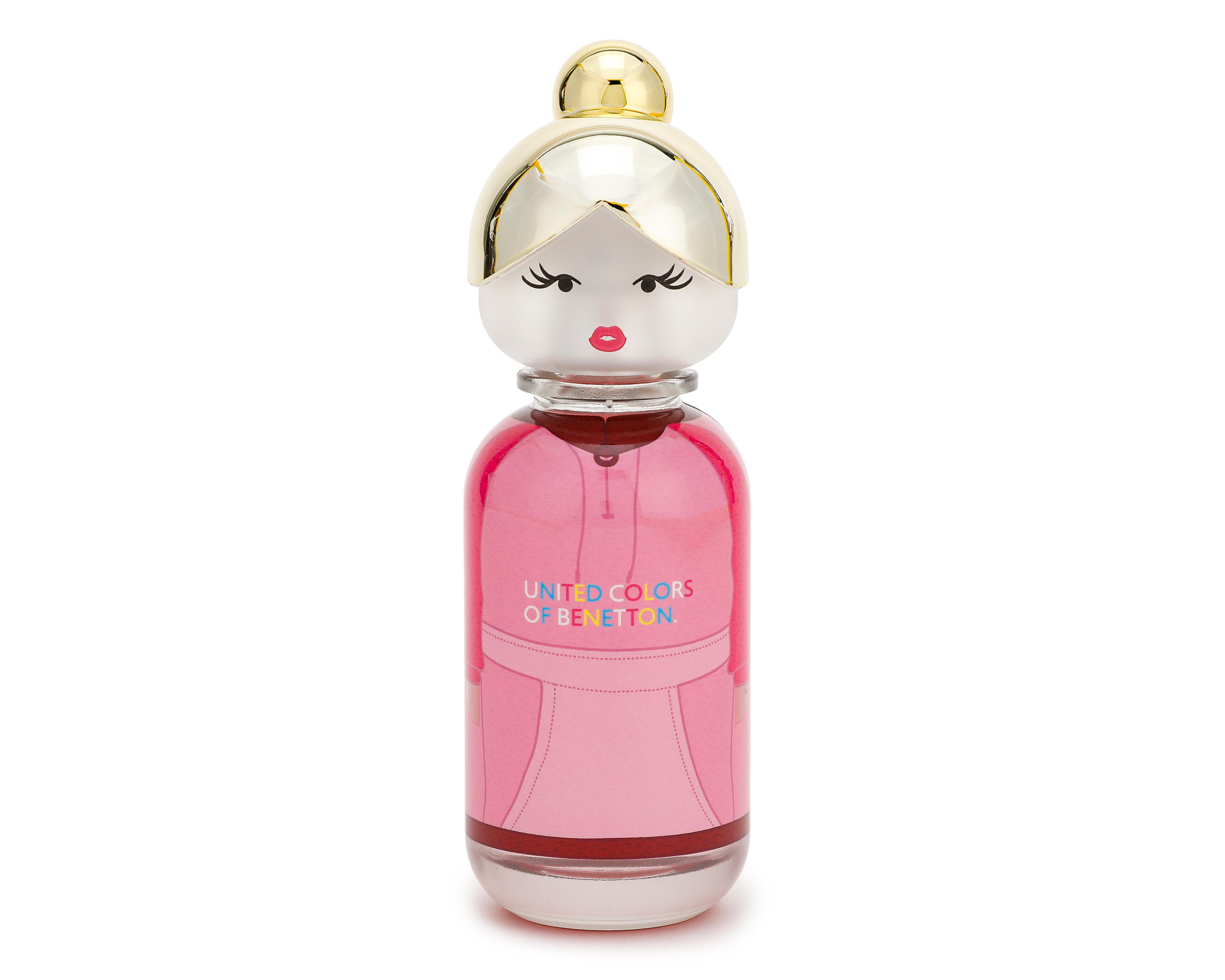 Foto 3 pulgar | Estuche para Mujer United Colors Of Benetton Sisterland Pink Raspberry 2 Piezas