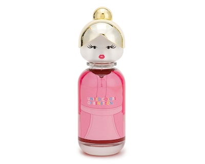 Foto 2 | Estuche para Mujer United Colors Of Benetton Sisterland Pink Raspberry 2 Piezas